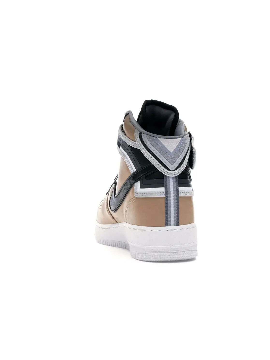 Мужские кроссовки Lifestyle Nike Air Force 1 Mid — изображение 4 из 4, бежевый/черный