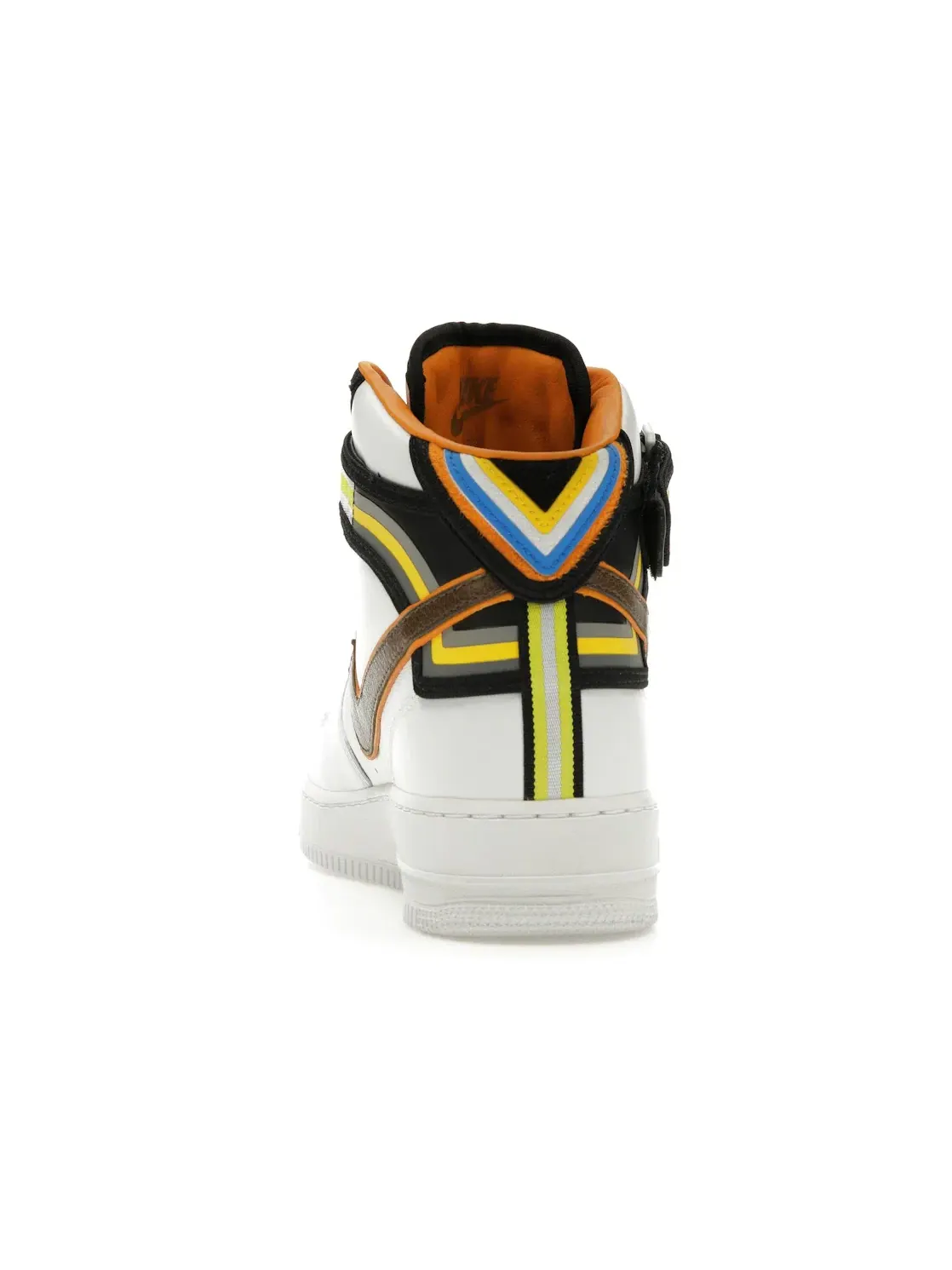 Мужские кроссовки Lifestyle Nike Air Force 1 Mid — изображение 4 из 4, белый/коричневый