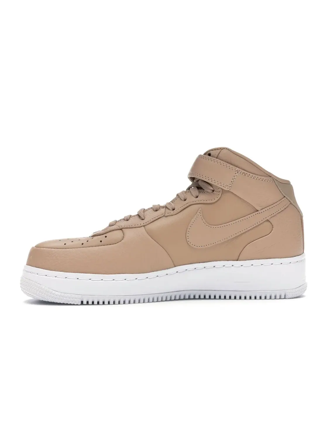 Мужские кроссовки Lifestyle Nike Air Force 1 Mid — изображение 3 из 4, бежевый/белый-бежевый