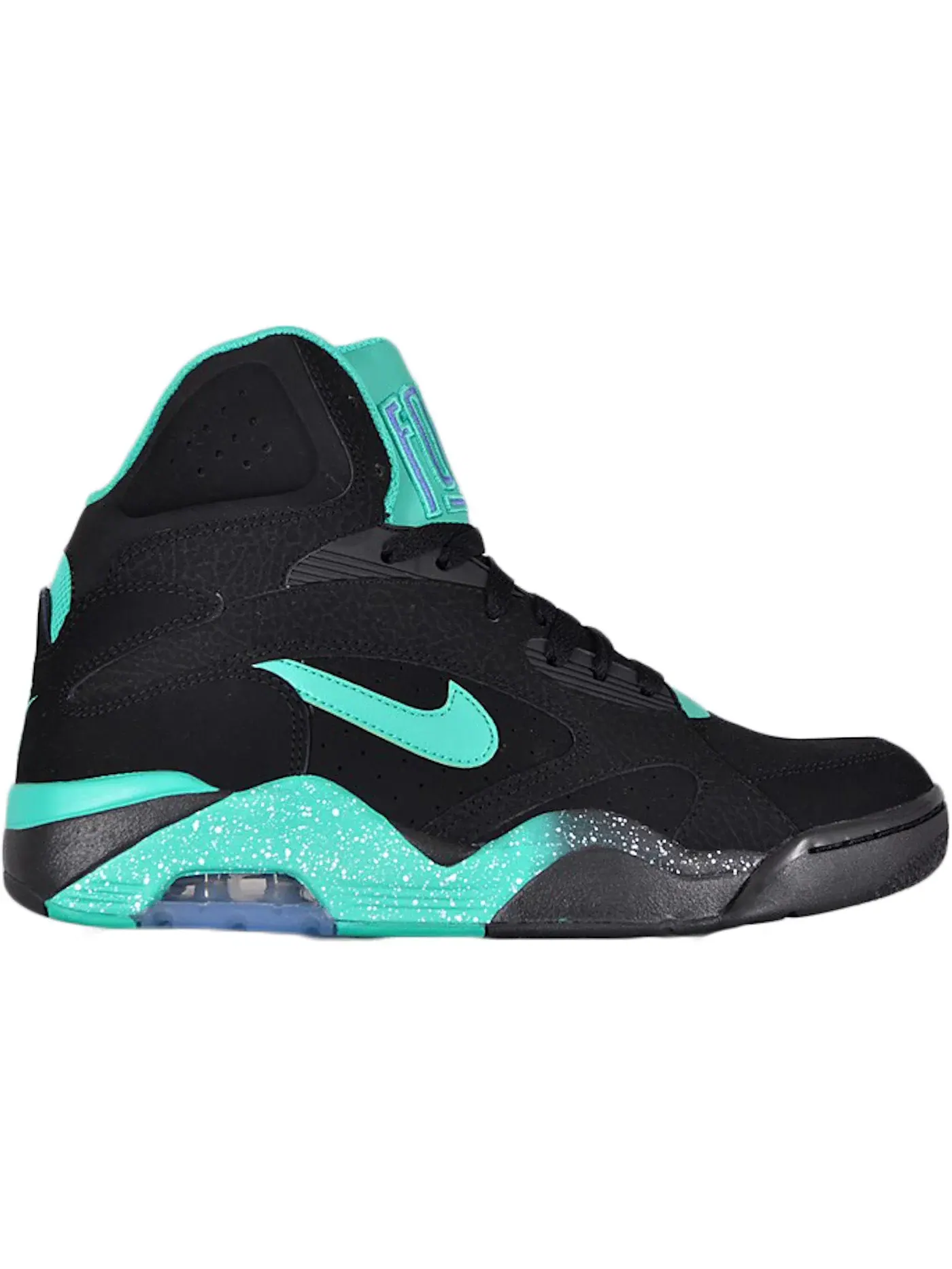 Мужские кроссовки Lifestyle Nike Air Force 180 — изображение 1 из 1, черный/-фиолетовый