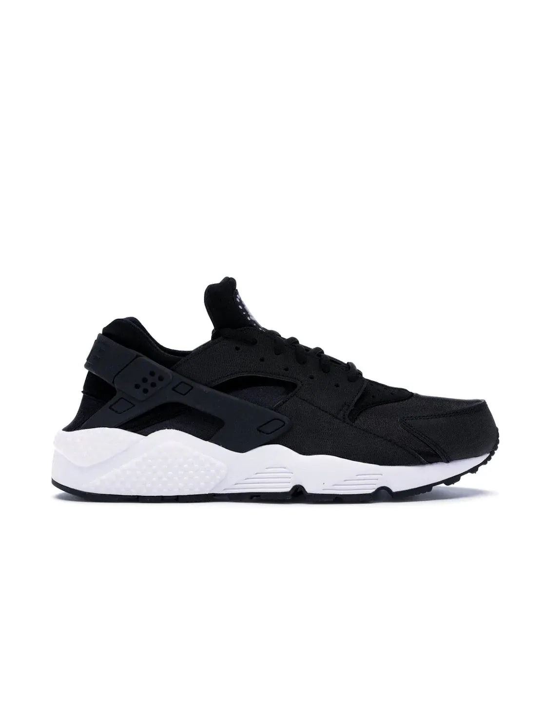 Женские кроссовки без каблука Nike Air Huarache — изображение 1 из 4, черный/черный-белый