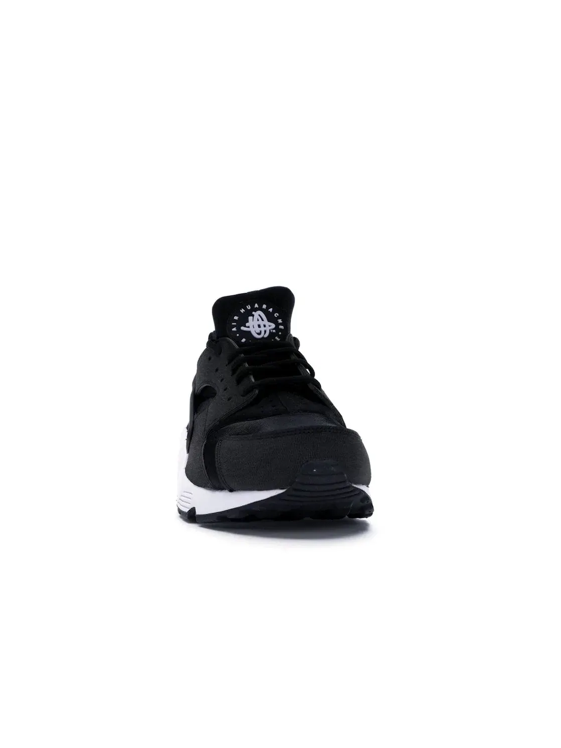 Женские кроссовки без каблука Nike Air Huarache — изображение 2 из 4, черный/черный-белый