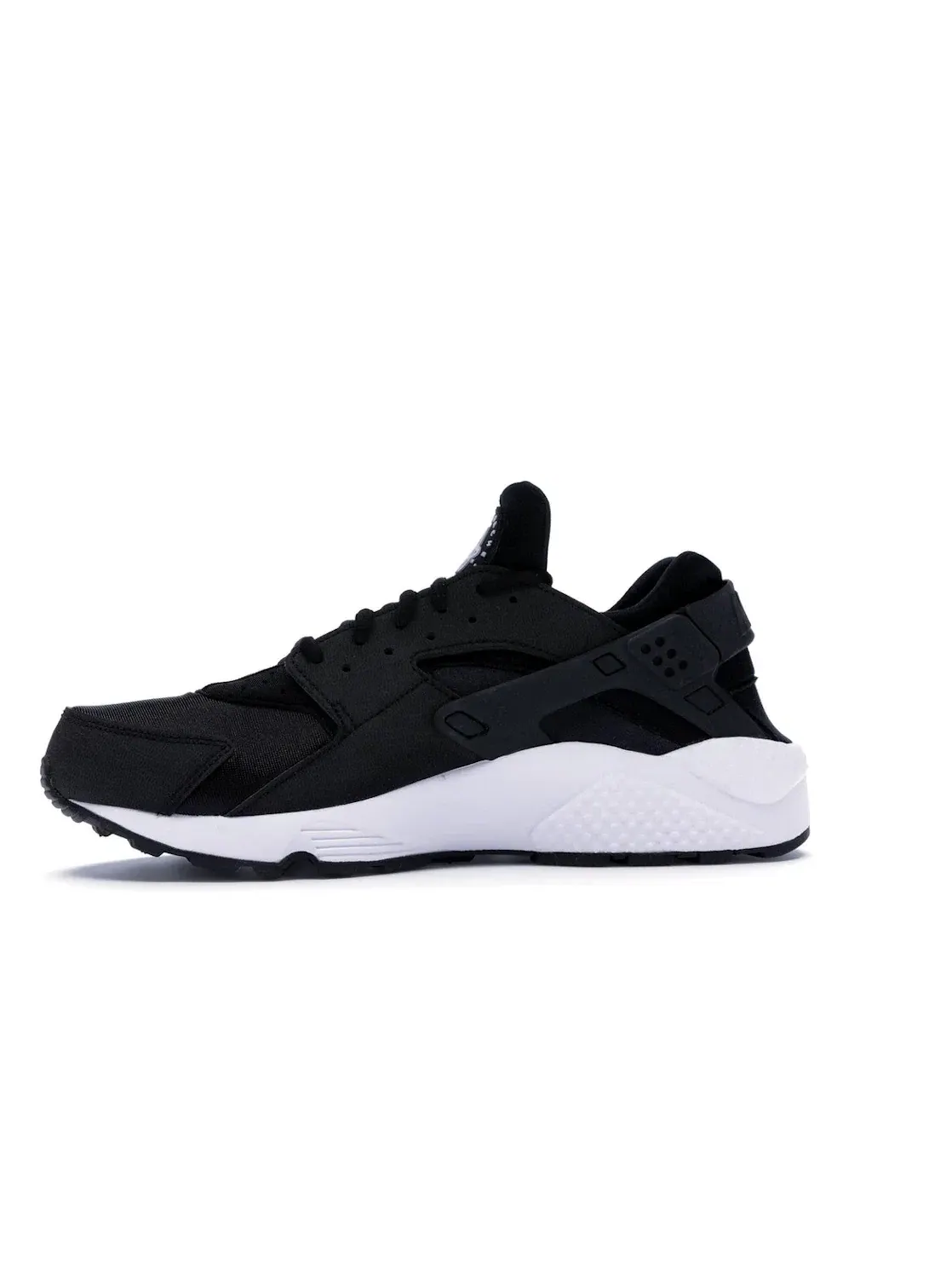 Женские кроссовки без каблука Nike Air Huarache — изображение 3 из 4, черный/черный-белый