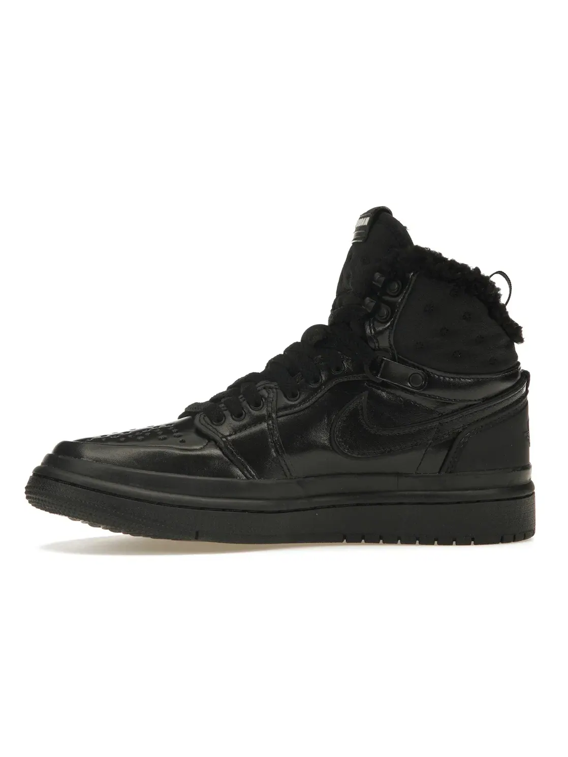 Женские кроссовки-ботинок утепленный Jordan 1 Acclimate Jordan — изображение 3 из 4, черный/черный/белый