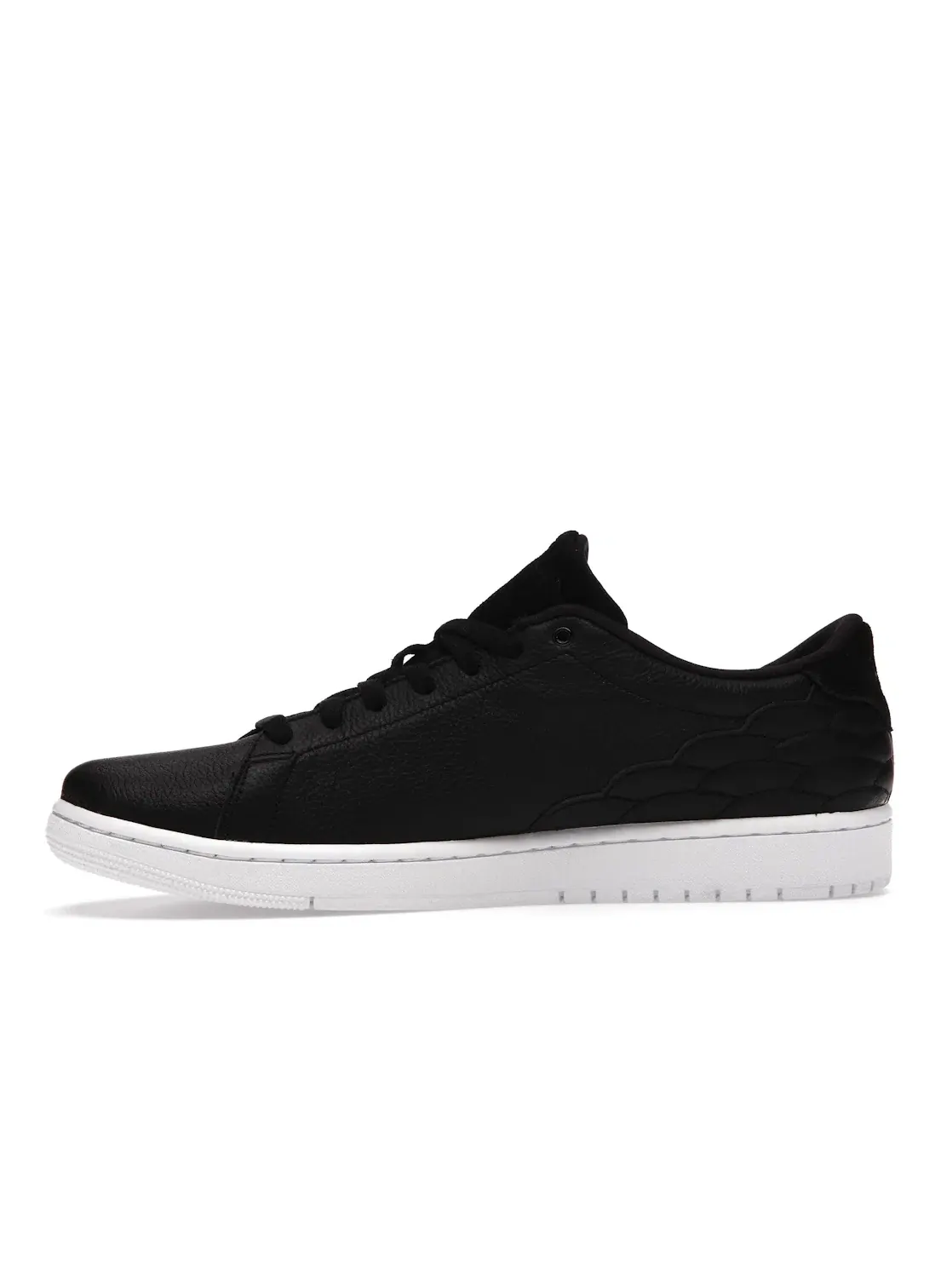 Мужские кроссовки Lifestyle с минималистичным дизайном Jordan 1 Centre Court Jordan — изображение 3 из 4, черный/черный-белый