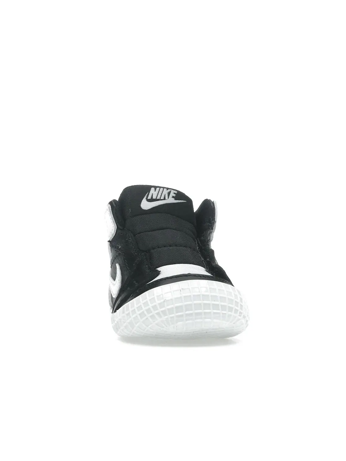 Детские кроссовки Lifestyle с принтом Jordan 1 Crib Bootie Jordan — изображение 2 из 4, черный/белый/белый