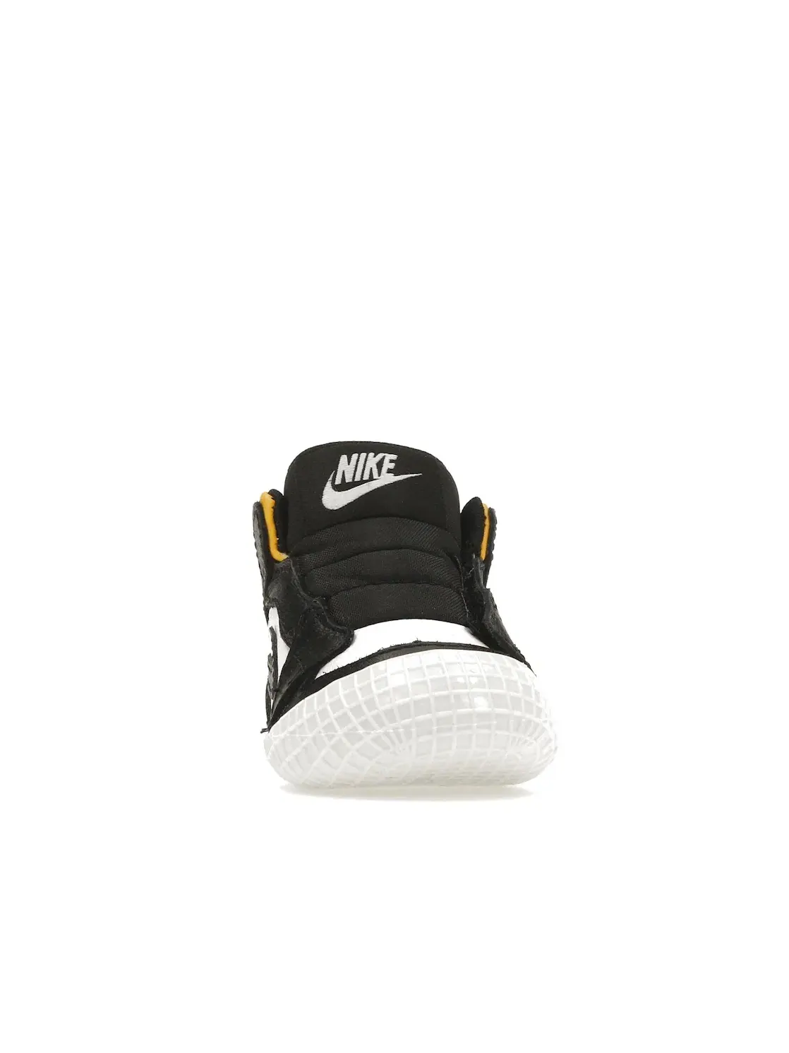 Детские кроссовки Lifestyle Jordan 1 Crib Bootie Jordan — изображение 2 из 4, черный/белый//черный