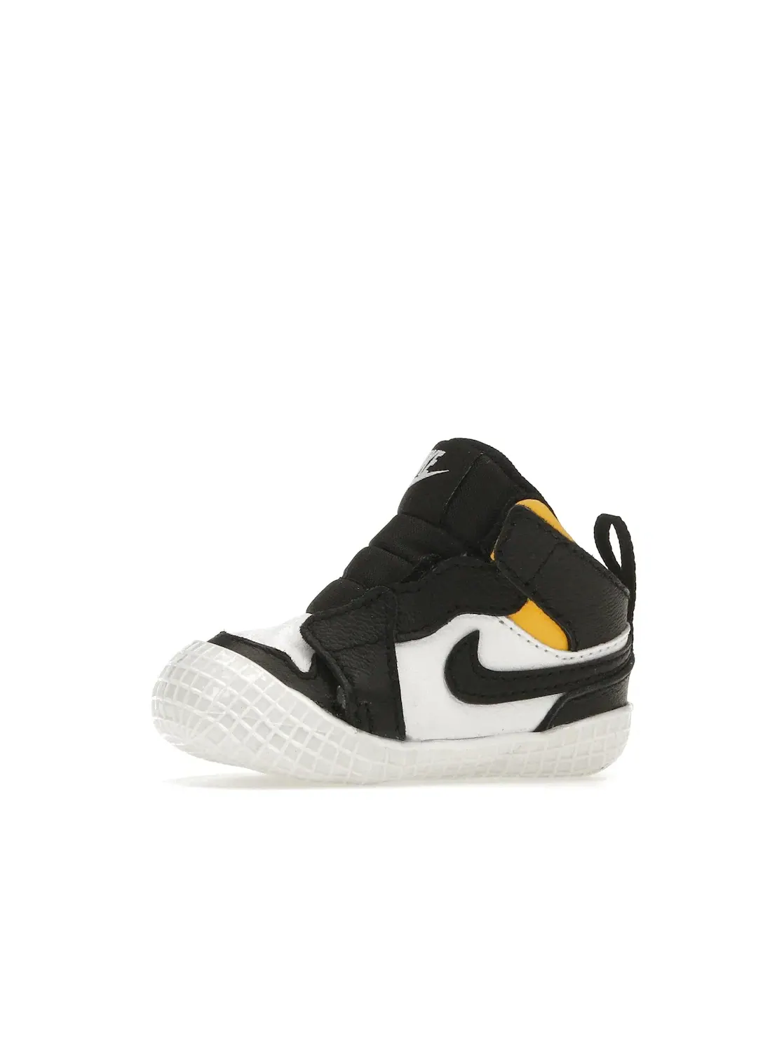 Детские кроссовки Lifestyle Jordan 1 Crib Bootie Jordan — изображение 3 из 4, черный/белый//черный