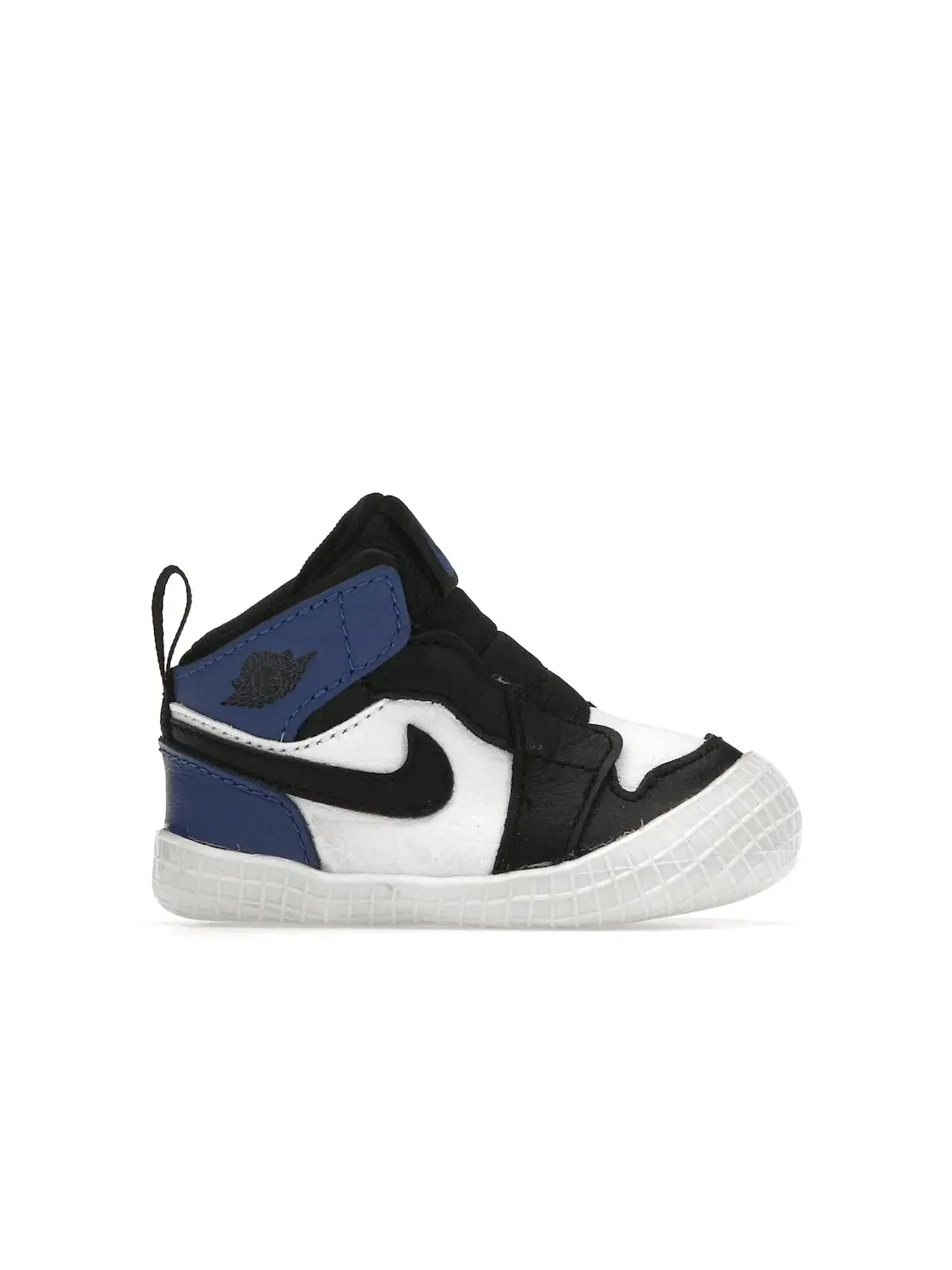Детские пинетки-кроссовки с длинным рукавом Jordan 1 Crib Bootie Jordan — изображение 1 из 4, черный/белый