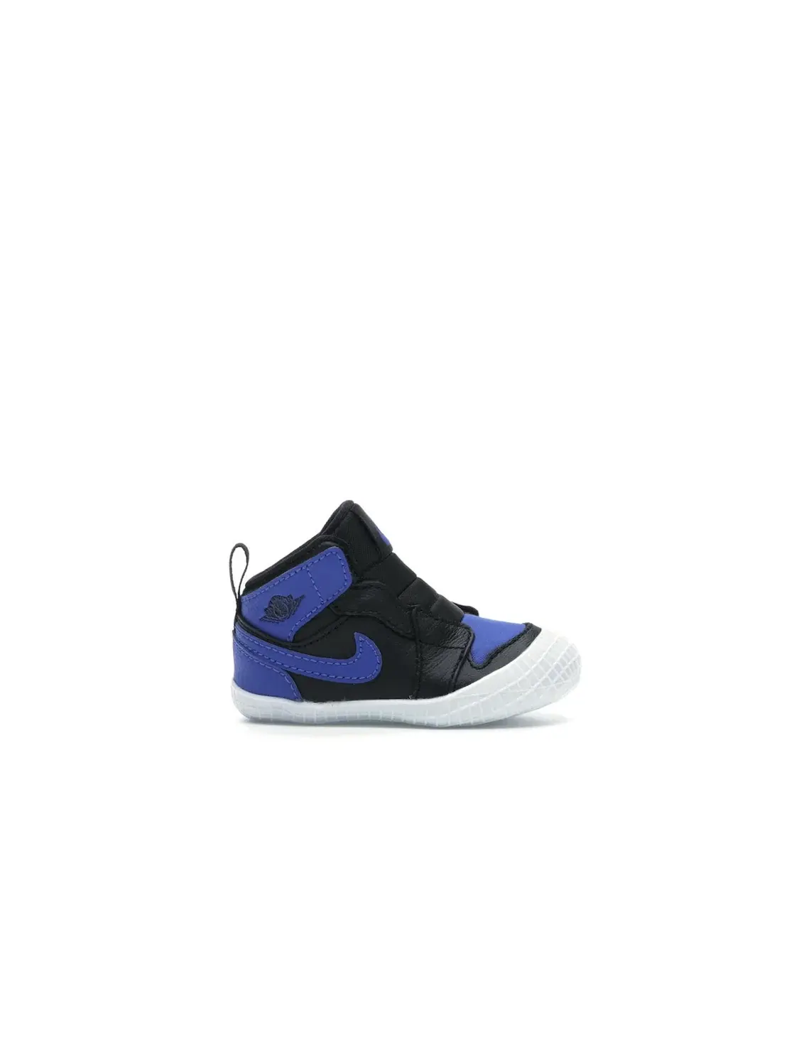Детские пинетки-кроссовки с принтом Jordan 1 Crib Bootie Jordan — изображение 1 из 4, черный/-белый