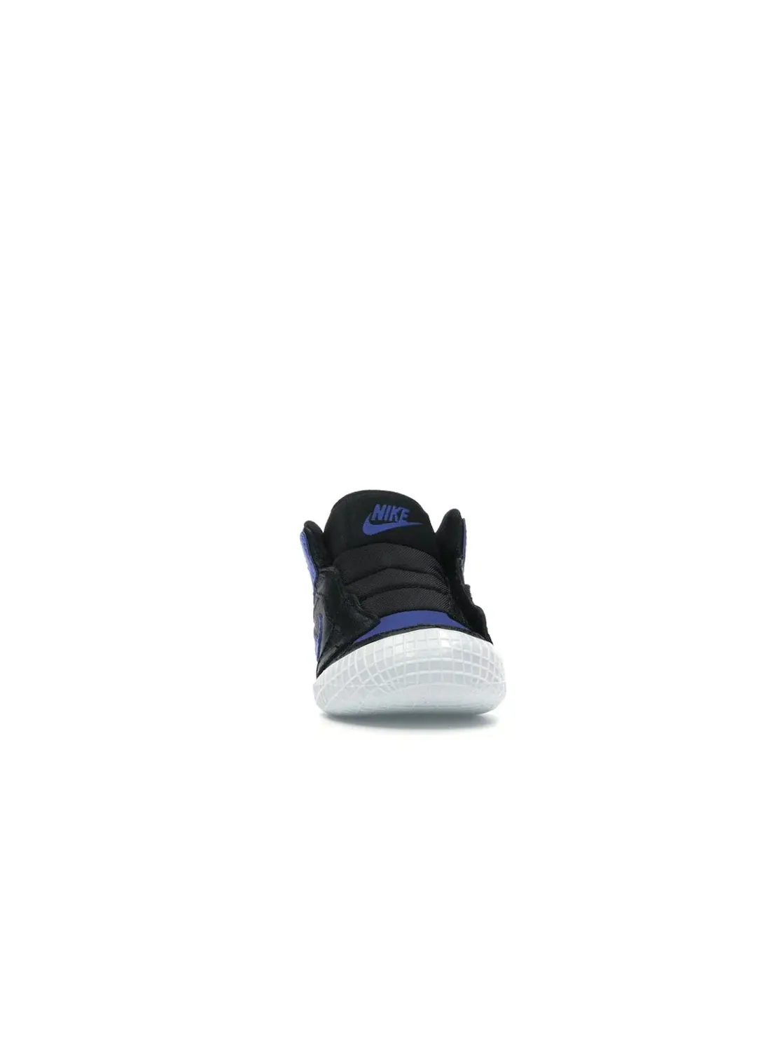 Детские пинетки-кроссовки с принтом Jordan 1 Crib Bootie Jordan — изображение 2 из 4, черный/-белый