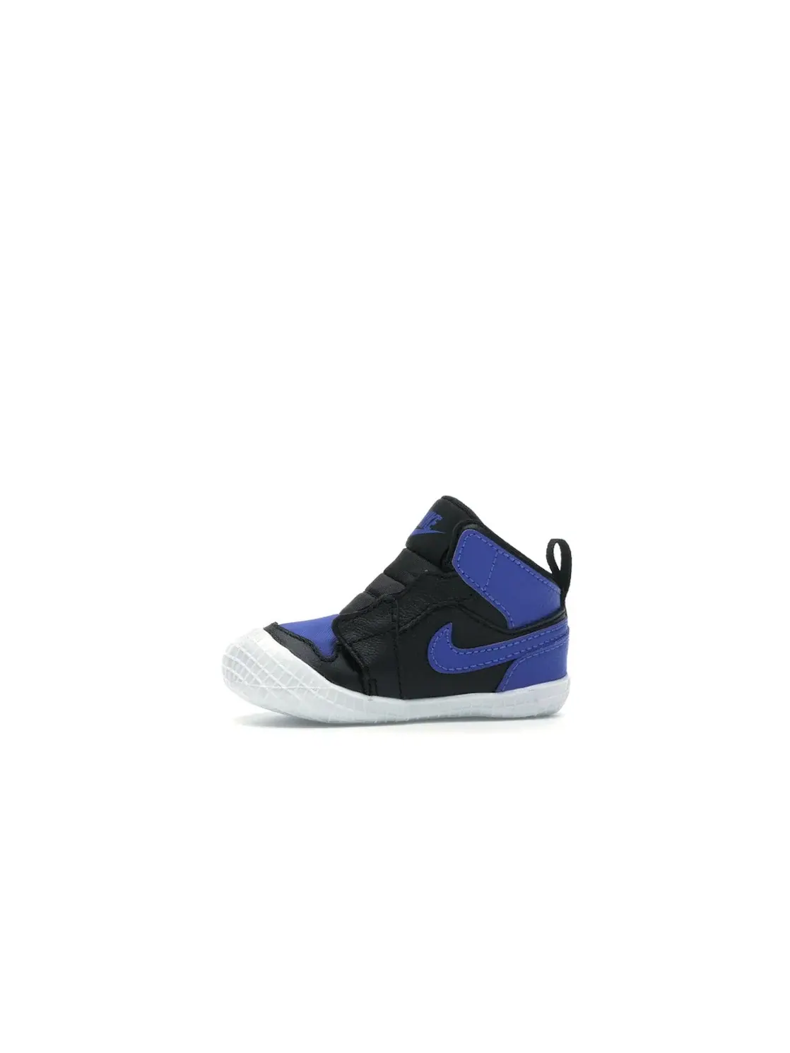 Детские пинетки-кроссовки с принтом Jordan 1 Crib Bootie Jordan — изображение 3 из 4, черный/-белый