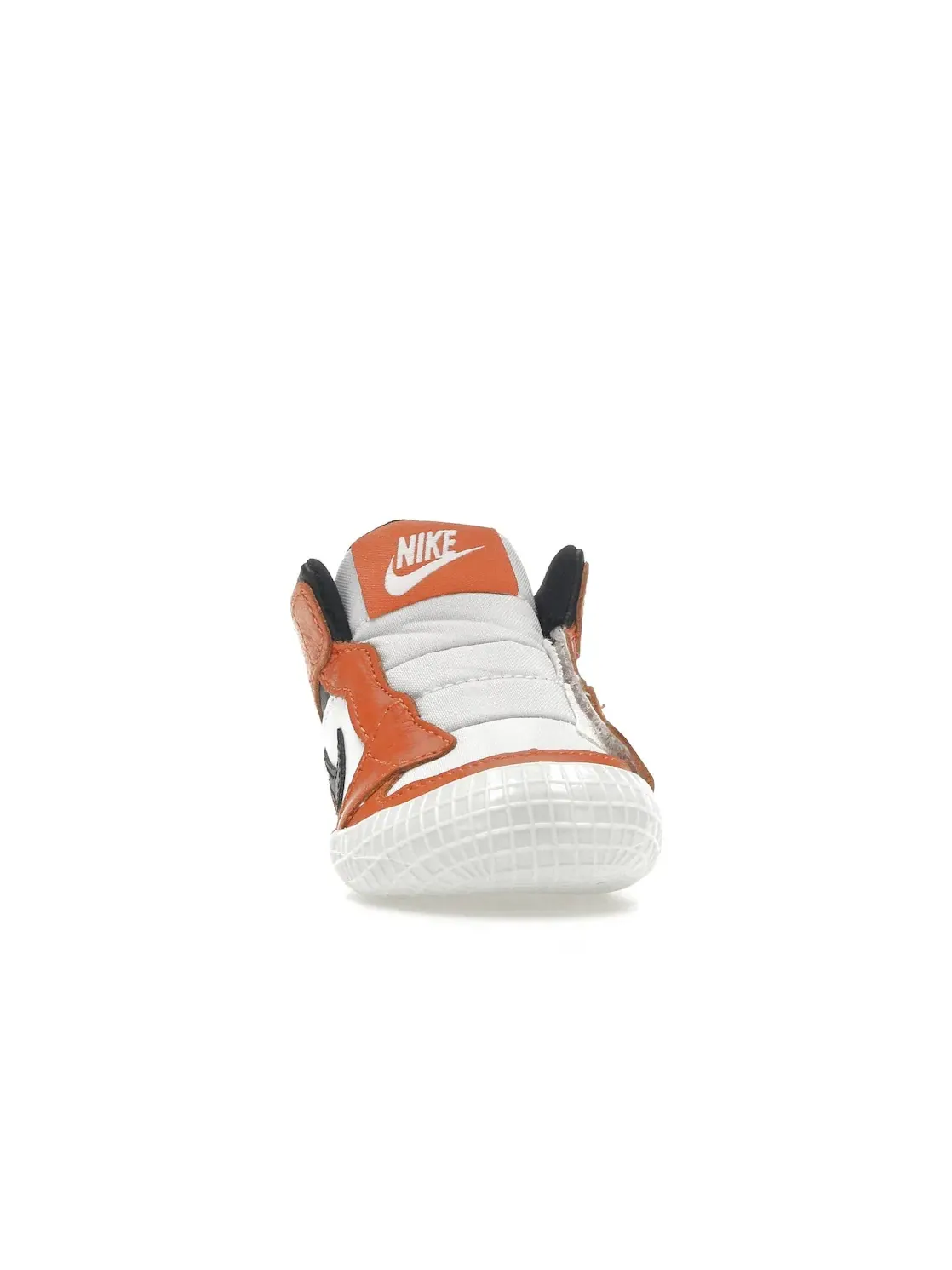 Детские кроссовки Lifestyle с принтом Jordan 1 Crib Bootie Jordan — изображение 2 из 4, белый//черный