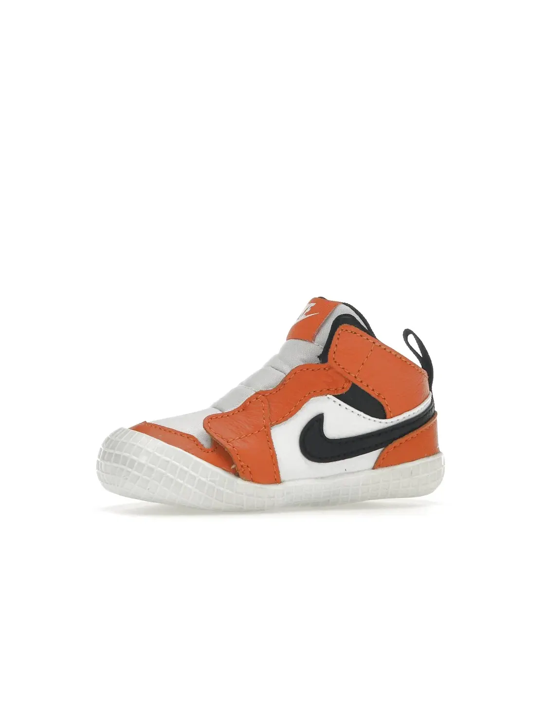 Детские кроссовки Lifestyle с принтом Jordan 1 Crib Bootie Jordan — изображение 3 из 4, белый//черный