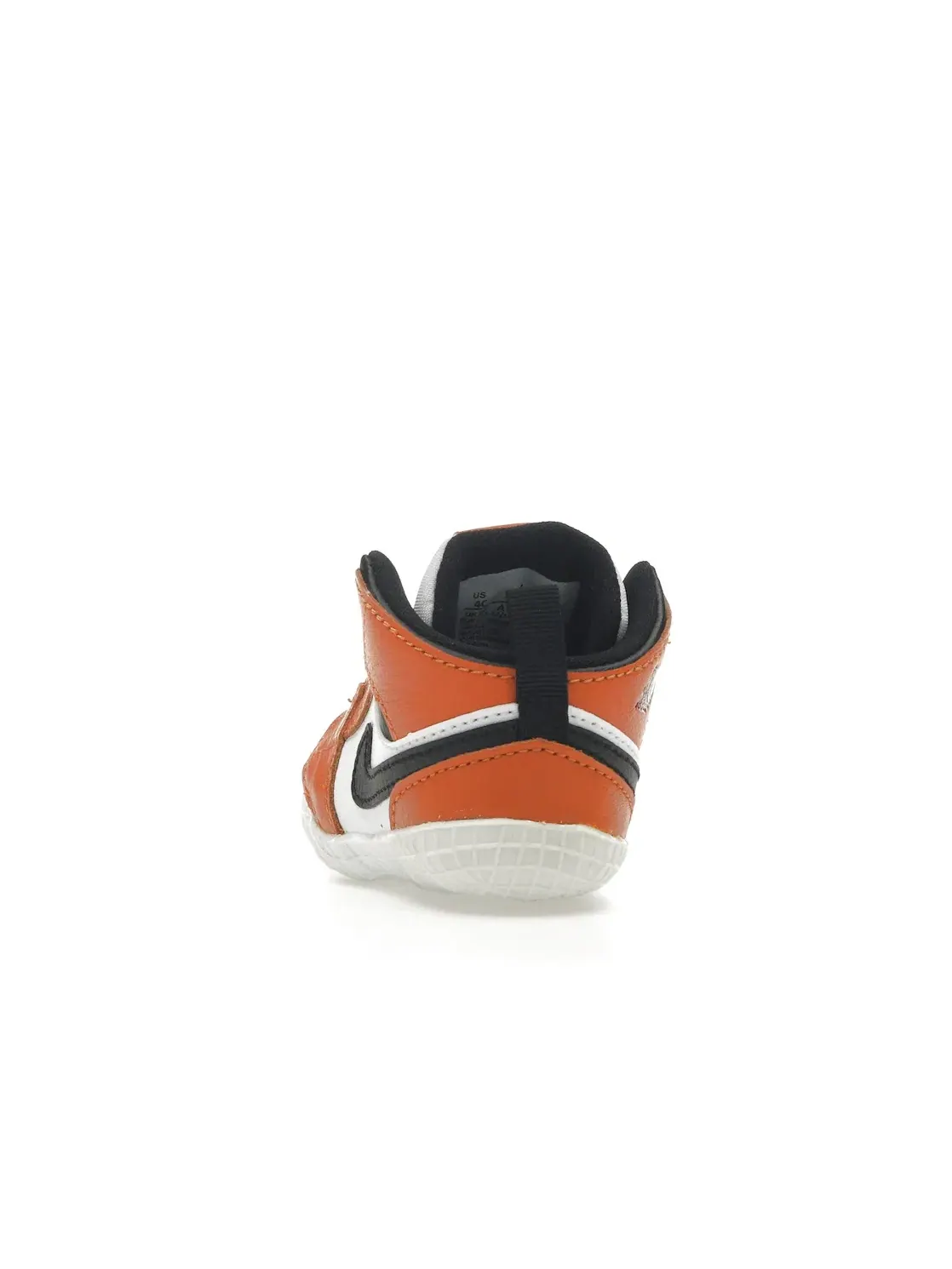 Детские кроссовки Lifestyle с принтом Jordan 1 Crib Bootie Jordan — изображение 4 из 4, белый//черный