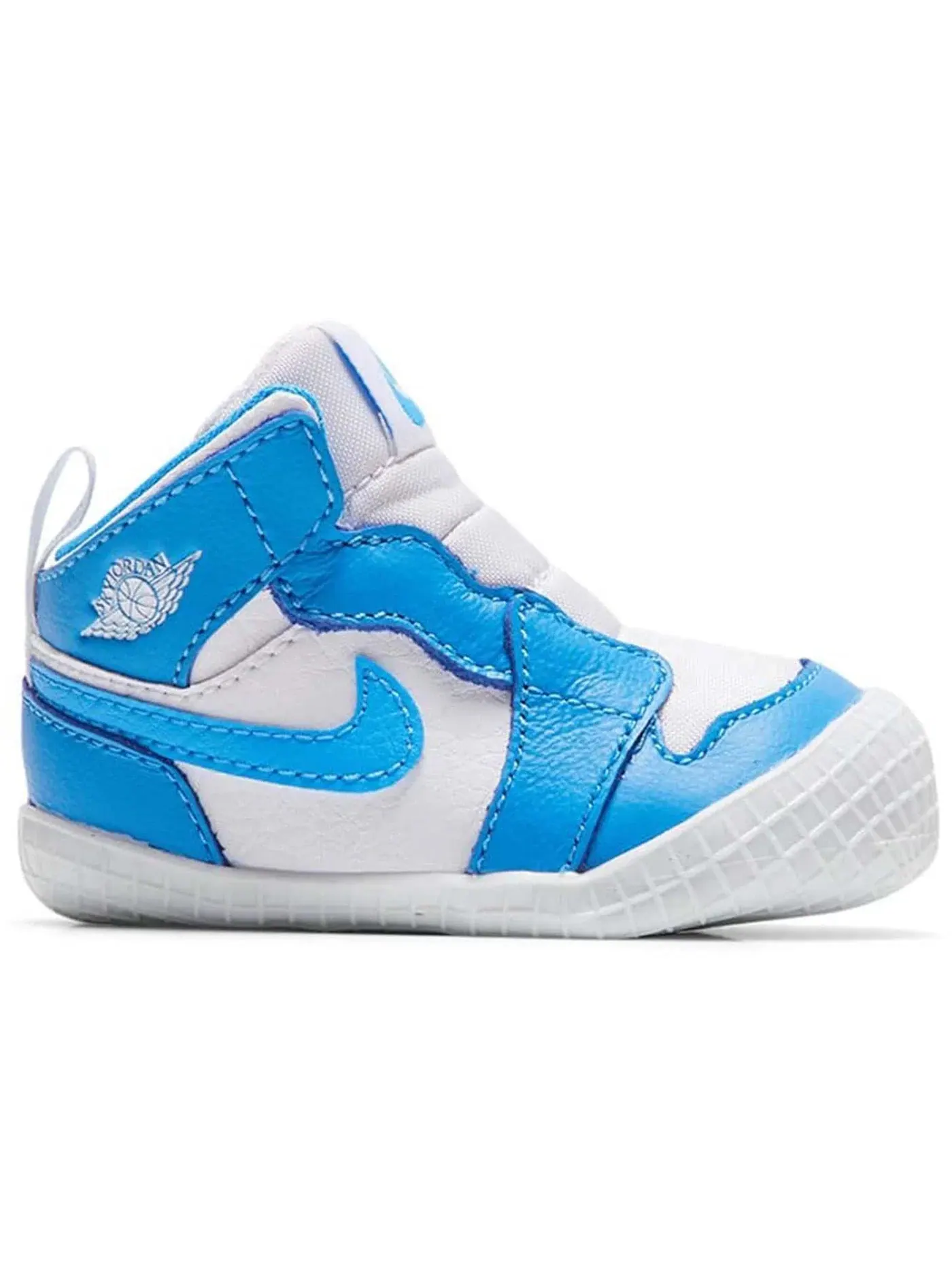 Детские кроссовки Lifestyle Jordan 1 Crib Bootie Jordan — изображение 1 из 1, белый/темный синий
