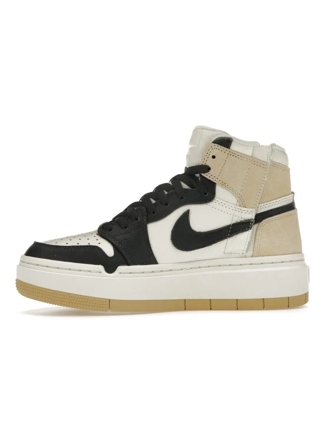 Женские кроссовки с высоким берцем Jordan 1 Elevate High Jordan — изображение 3 из 4, золотистый//темный серый