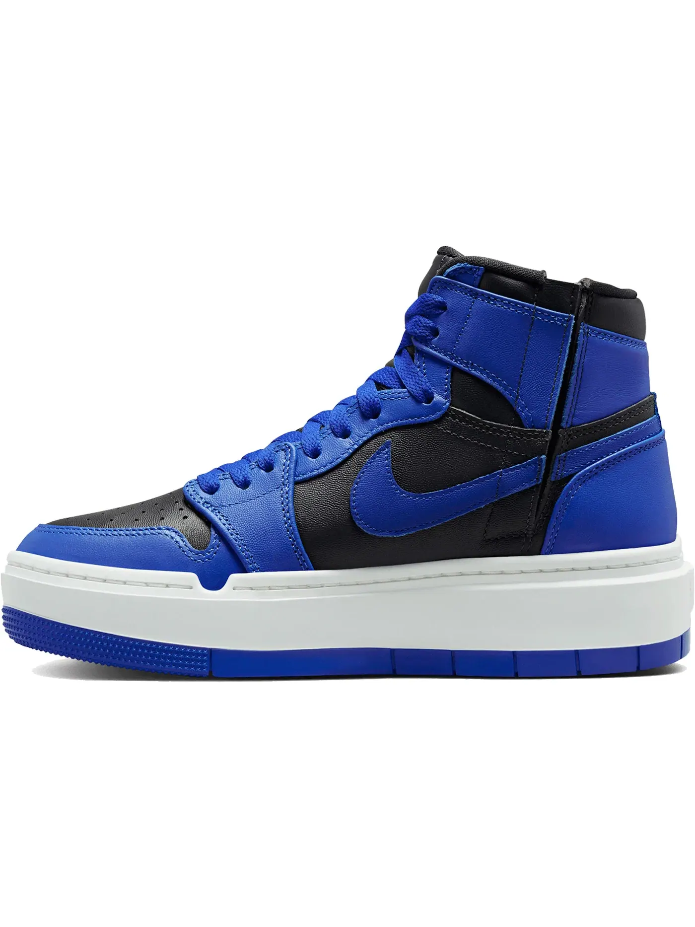 Женские кроссовки высокие с платформой Jordan 1 Elevate High Jordan, Dark Ash/Hyper Royal/Sail — изображение 2 из 2