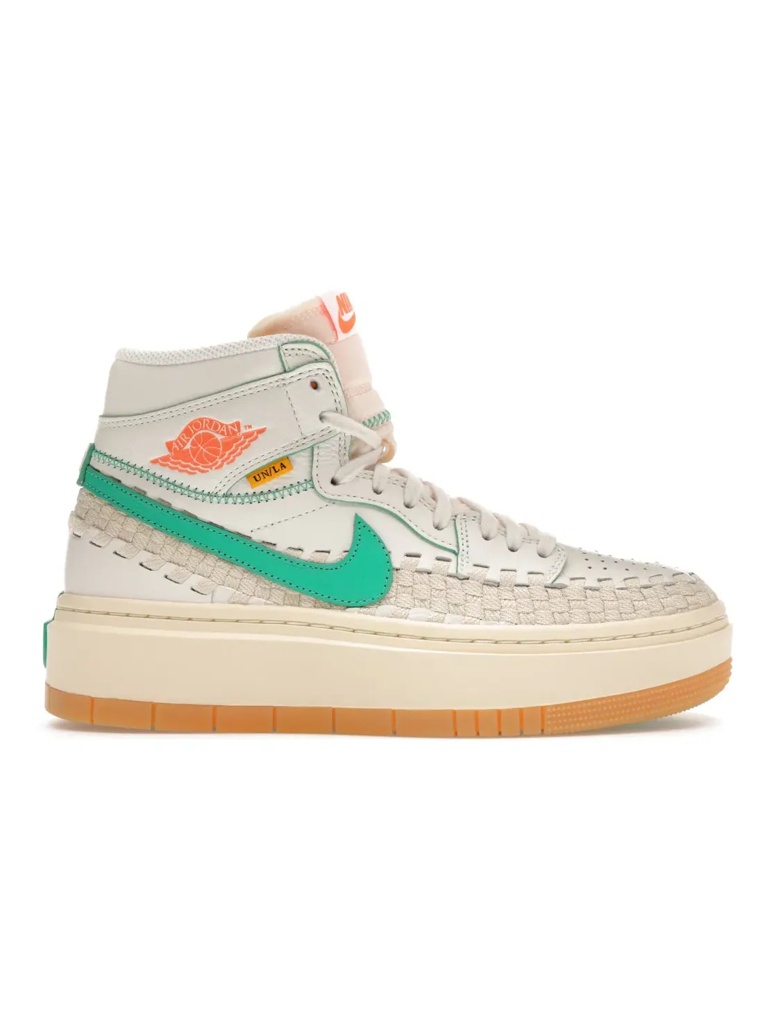 Женские кроссовки с платформой Jordan 1 Elevate High SP Union LA Bephies Beauty Supply Summer of ‘96 Jordan