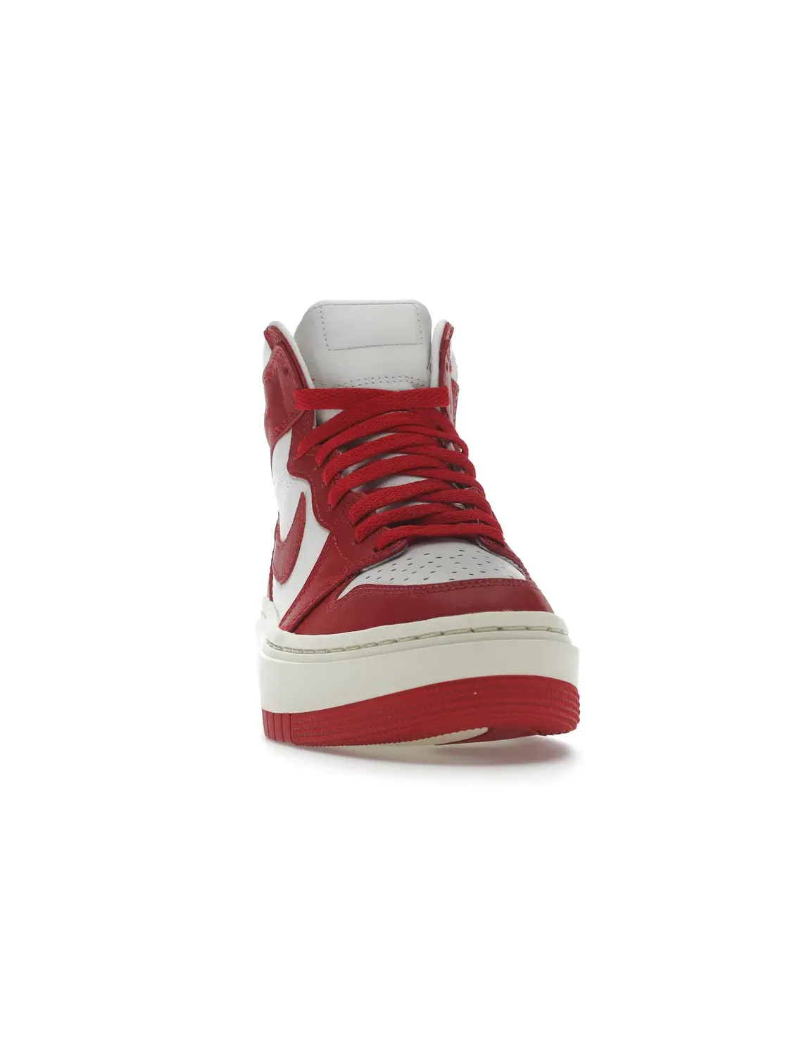 Женские кроссовки на платформе Jordan 1 Elevate High Jordan — изображение 2 из 4, белый//красный