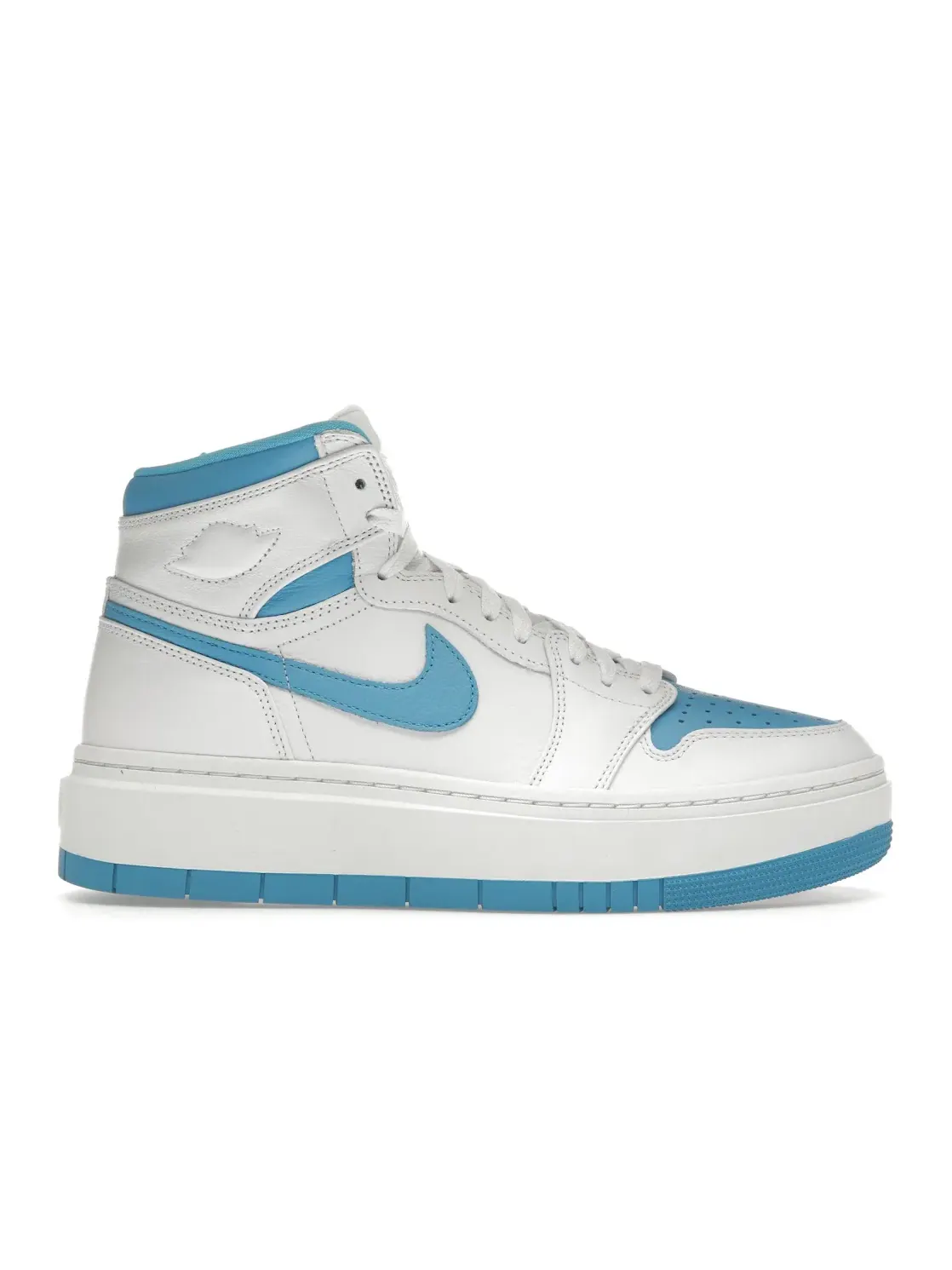 Женские кроссовки Lifestyle с принтом Jordan 1 Elevate High Jordan — изображение 1 из 4, белый/белый/темный синий