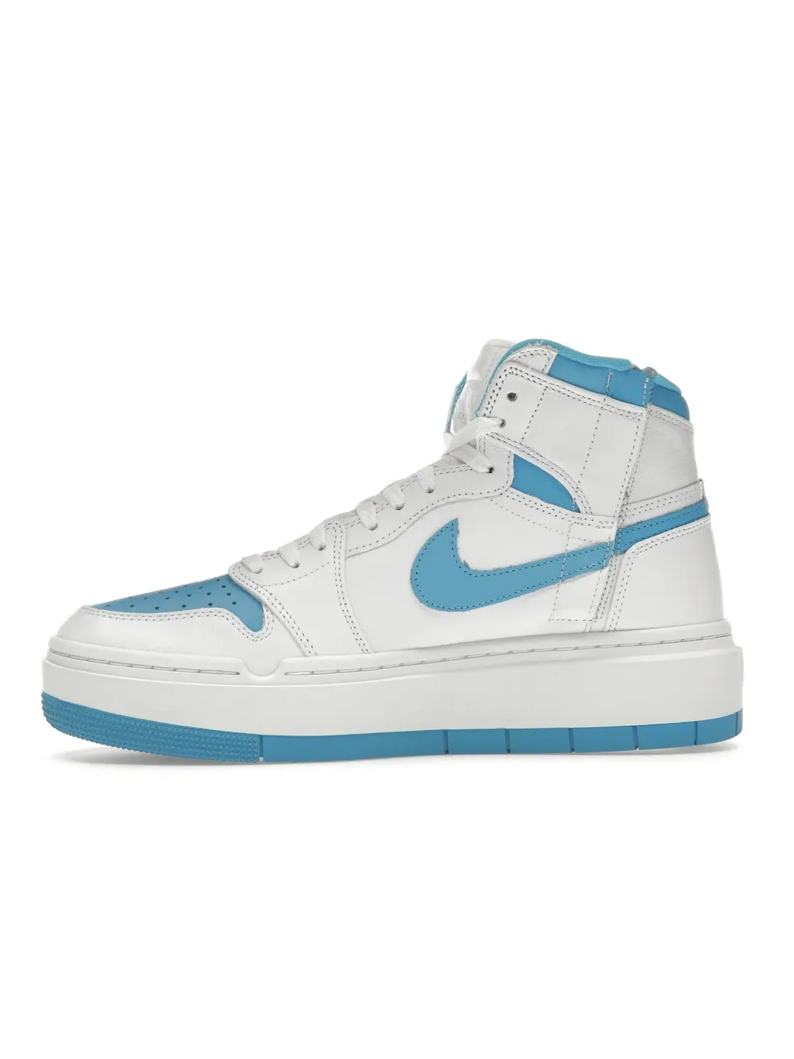 Женские кроссовки Lifestyle с принтом Jordan 1 Elevate High Jordan — изображение 3 из 4, белый/белый/темный синий