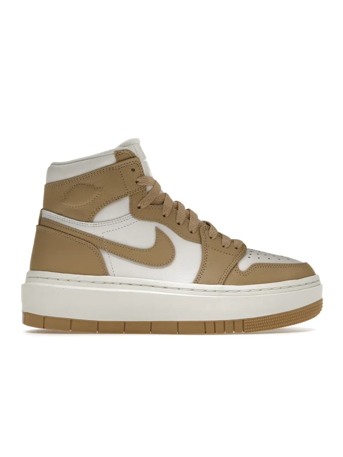 Женские кроссовки высокие с принтом Jordan 1 Elevate High Jordan — изображение 1 из 4, белый