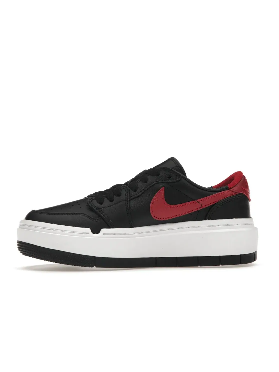 Женские кроссовки с высокой подошвой Jordan 1 Elevate Low — изображение 3 из 4, черный/белый/красный