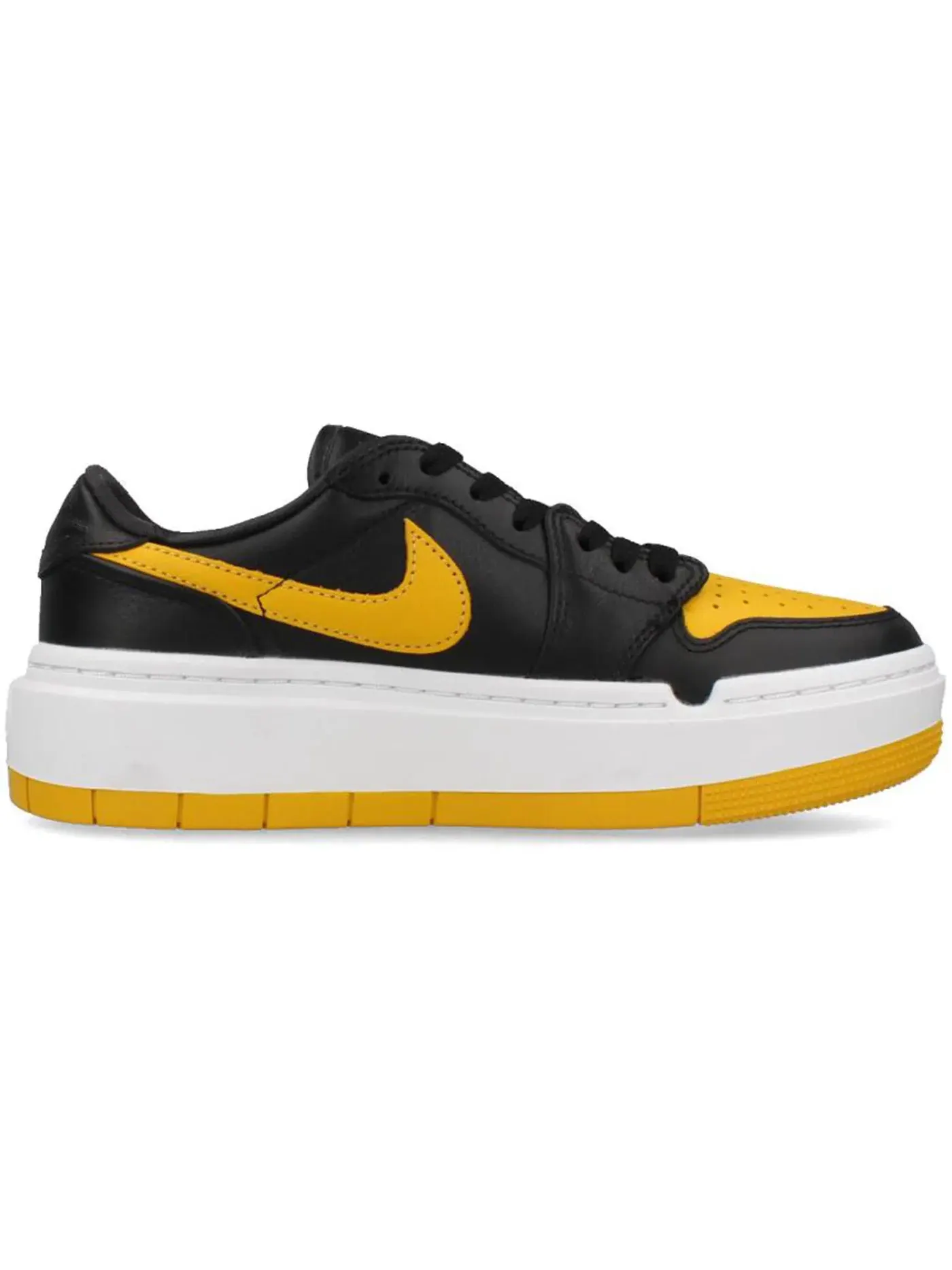 Женские кроссовки Lifestyle с принтом Jordan 1 Elevate Low Jordan — изображение 1 из 1, черный/белый/желтый