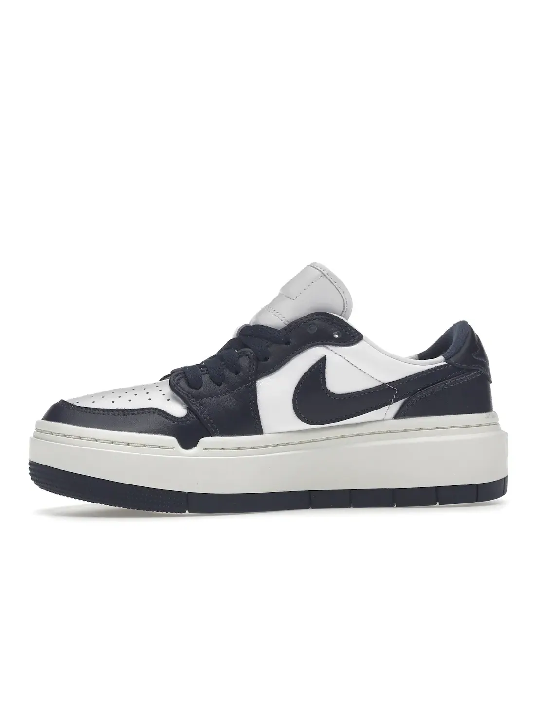 Женские кроссовки на платформе Jordan 1 Elevate Low Jordan — изображение 3 из 4, белый/темно-синий