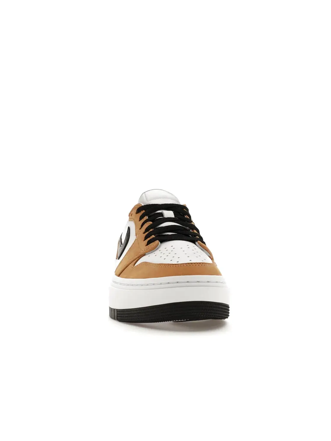 Женские кроссовки с платформой Jordan 1 Elevate Low Jordan — изображение 2 из 4, золотистый/черный/белый