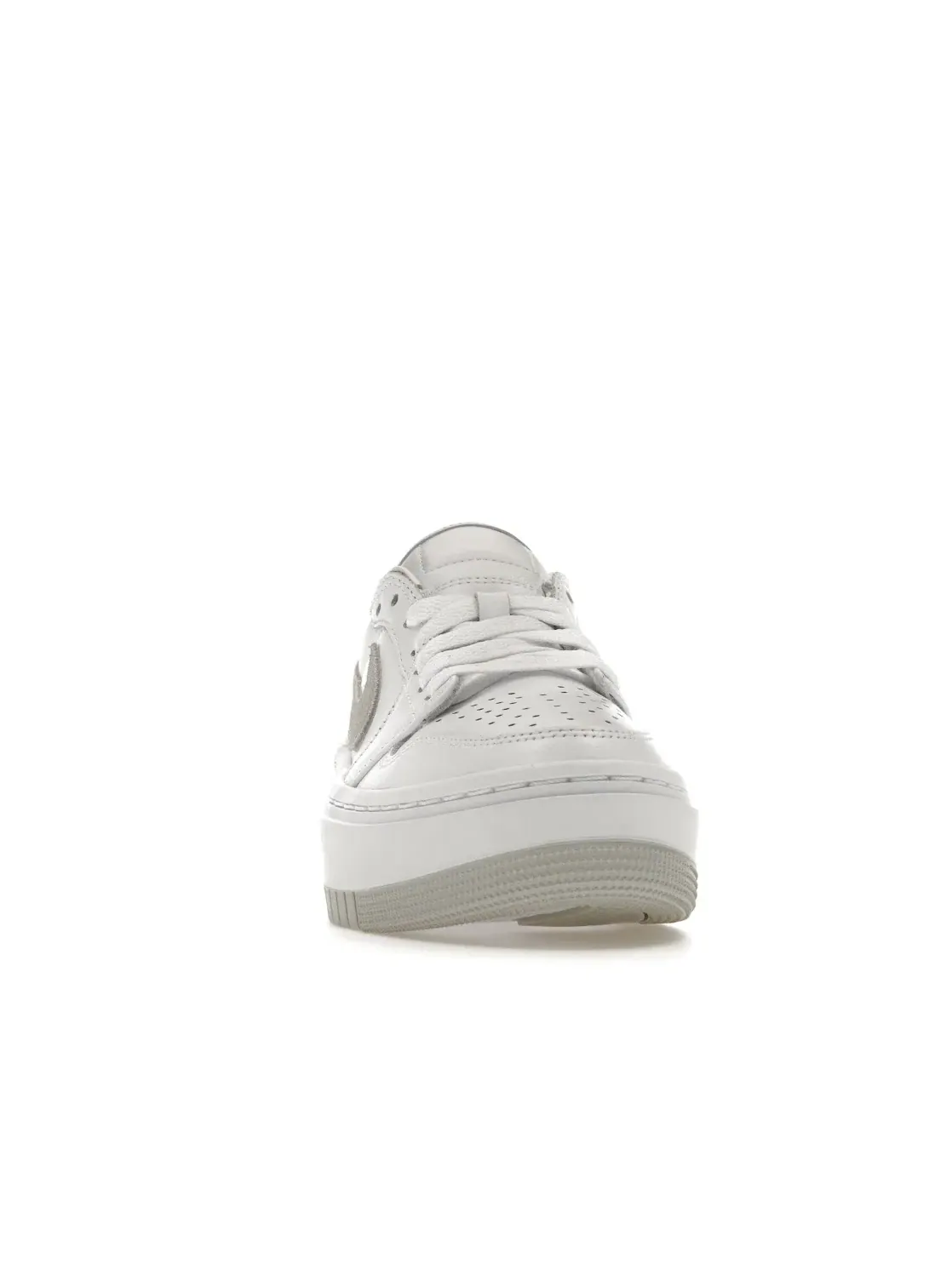 Женские кроссовки lifestyle с платформой Jordan 1 Elevate Low Jordan — изображение 2 из 4, белый/белый/серый