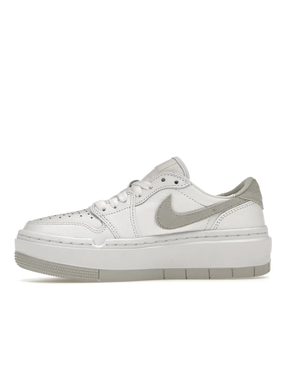 Женские кроссовки lifestyle с платформой Jordan 1 Elevate Low Jordan — изображение 3 из 4, белый/белый/серый