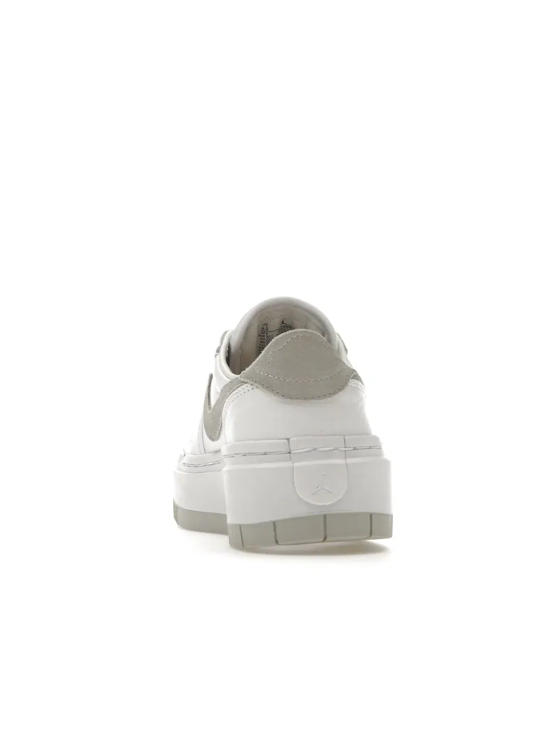 Женские кроссовки lifestyle с платформой Jordan 1 Elevate Low Jordan — изображение 4 из 4, белый/белый/серый