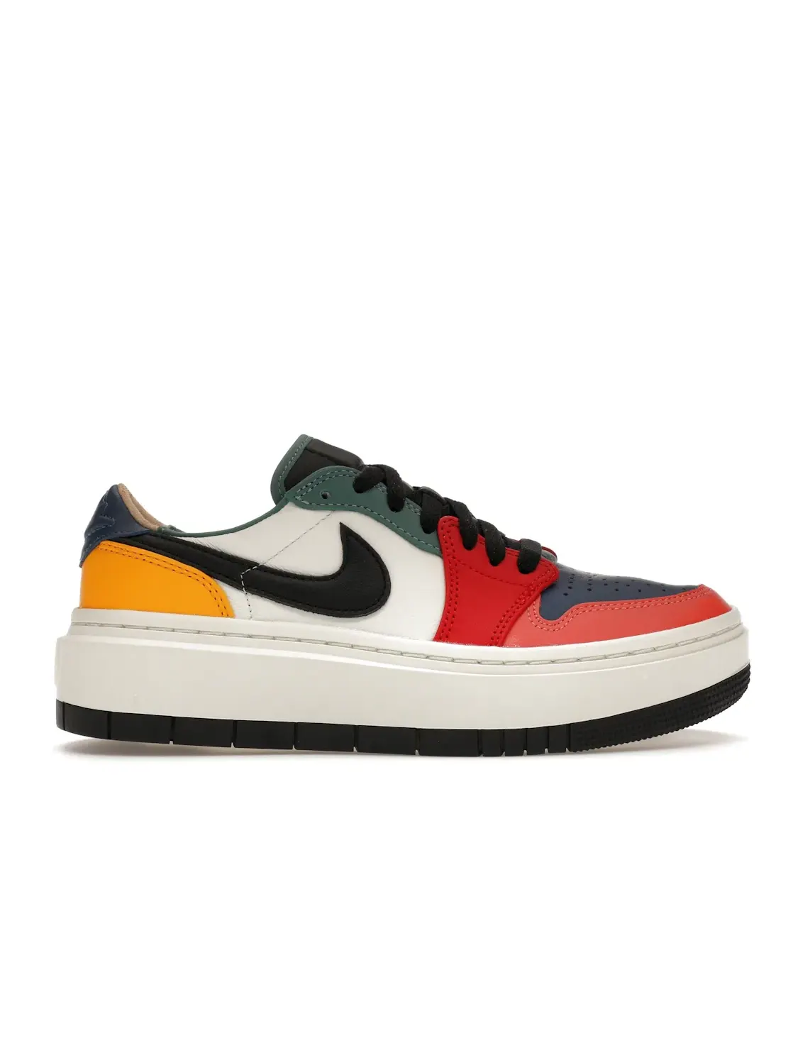 Женские кроссовки Lifestyle с платформой Jordan 1 Elevate Low SE Jordan — изображение 1 из 4, черный/красный//синий