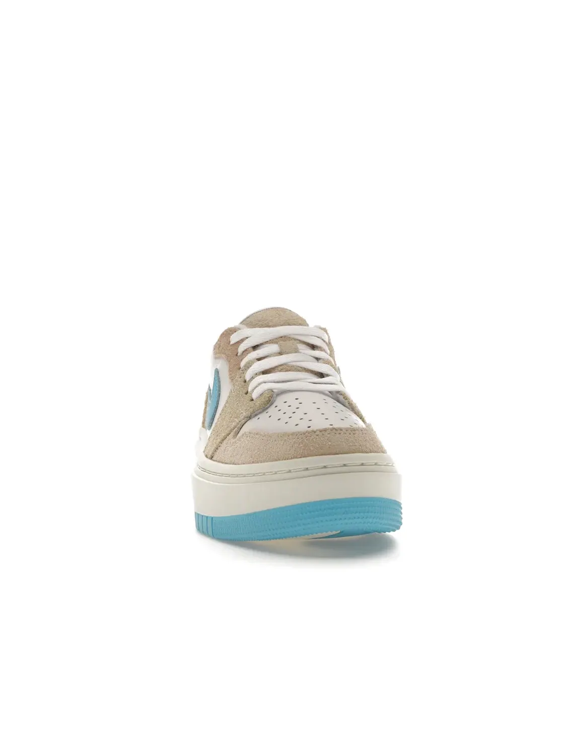 Женские кроссовки lifestyle с принтом Jordan 1 Elevate Low SE Jordan — изображение 2 из 4, белый//зеленый/синий