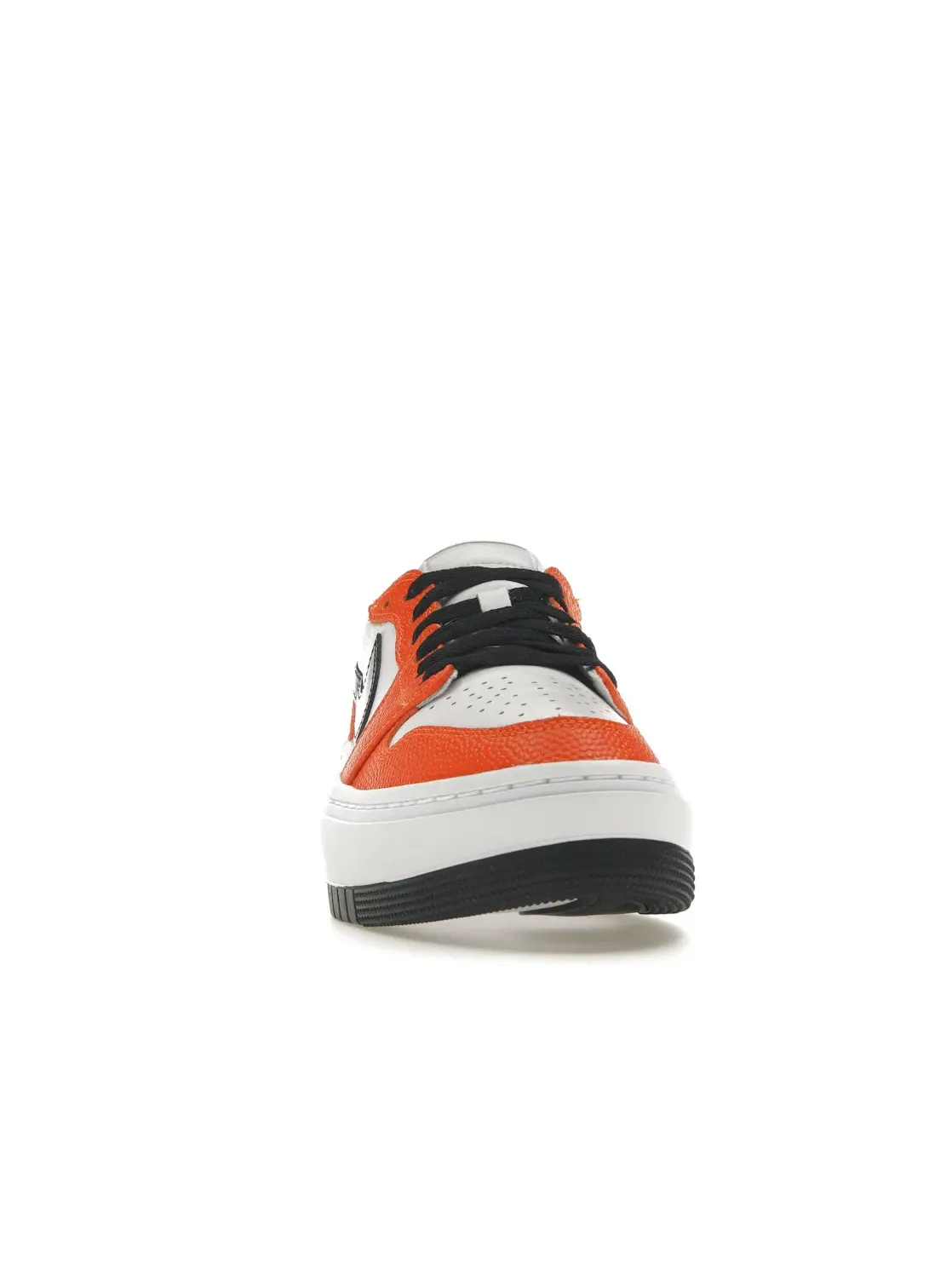 Женские кроссовки с баскетбольной текстурой Jordan 1 Elevate Low SE Jordan — изображение 2 из 4, оранжевый/белый/черный