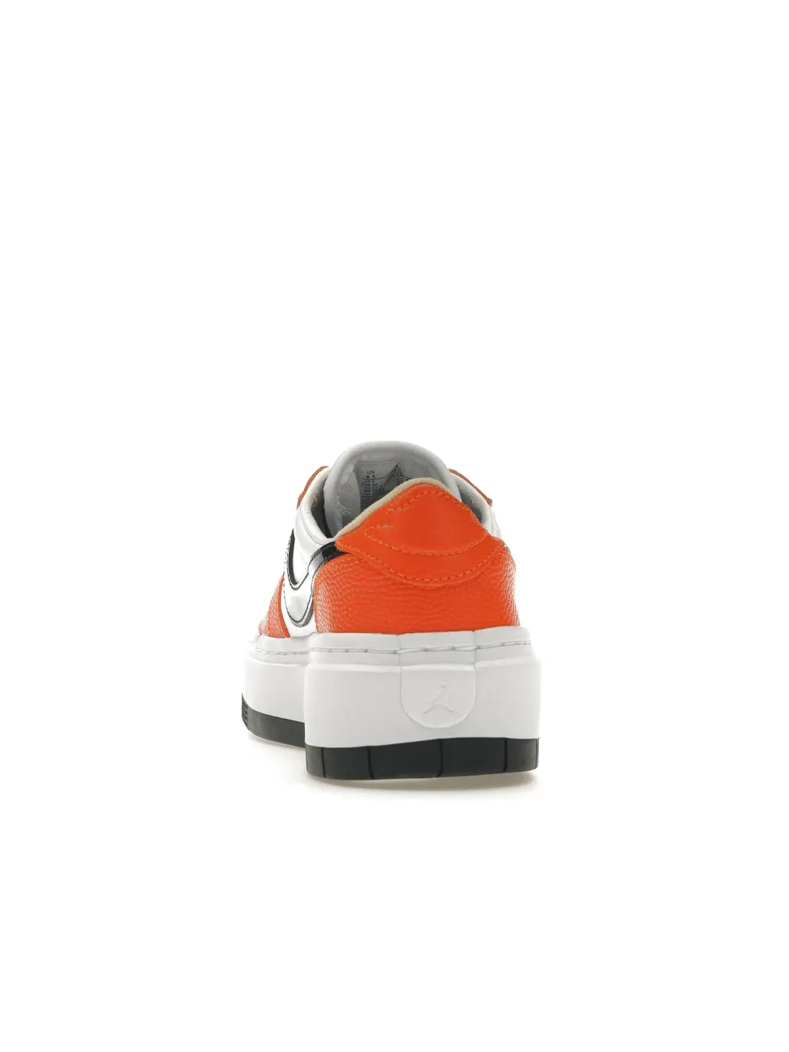 Женские кроссовки с баскетбольной текстурой Jordan 1 Elevate Low SE Jordan — изображение 4 из 4, оранжевый/белый/черный