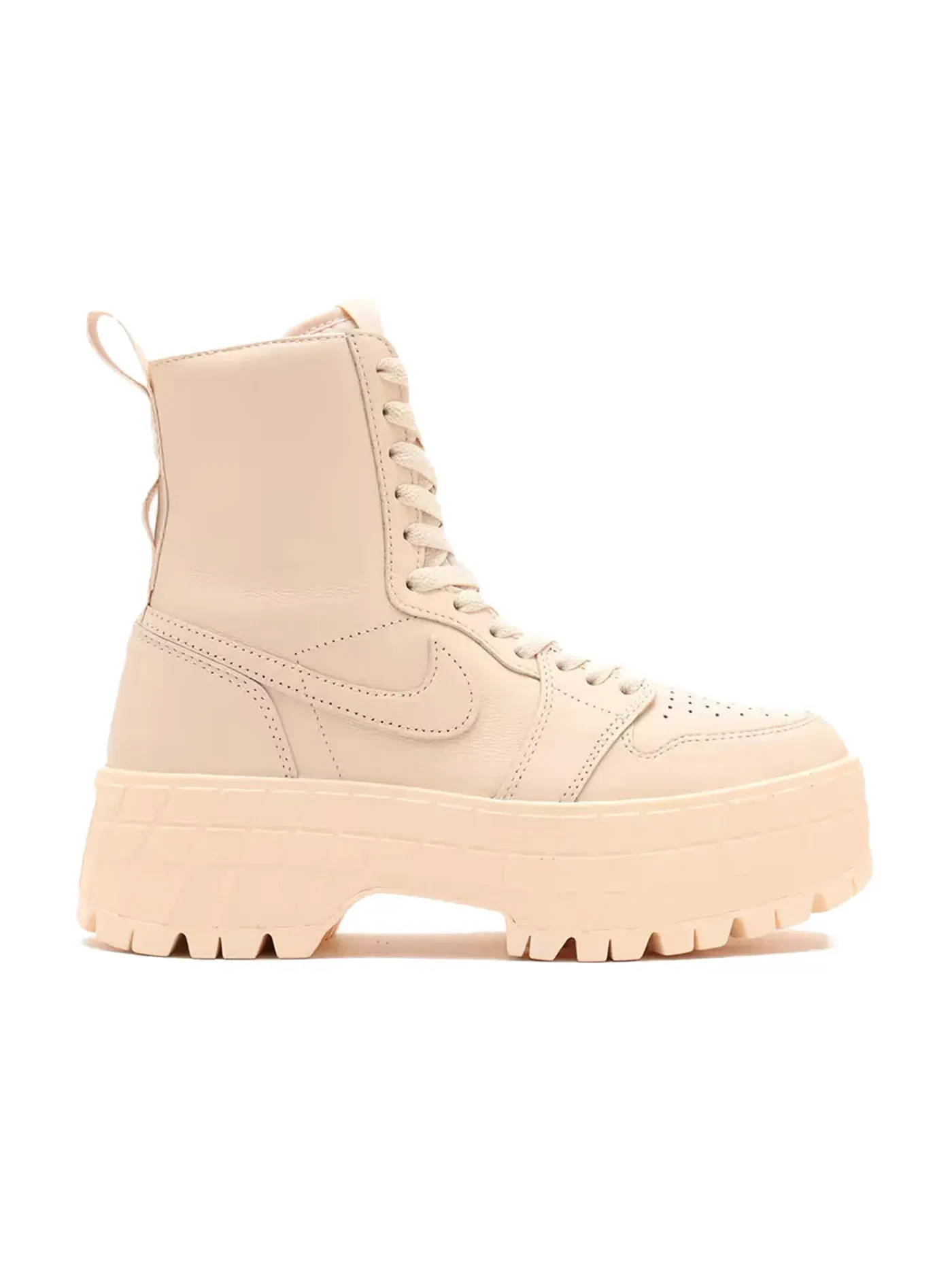 Женские кроссовки высокие с принтом Jordan 1 High Brooklyn Jordan, Guava Ice/Sail/Guava Ice — изображение 1 из 1
