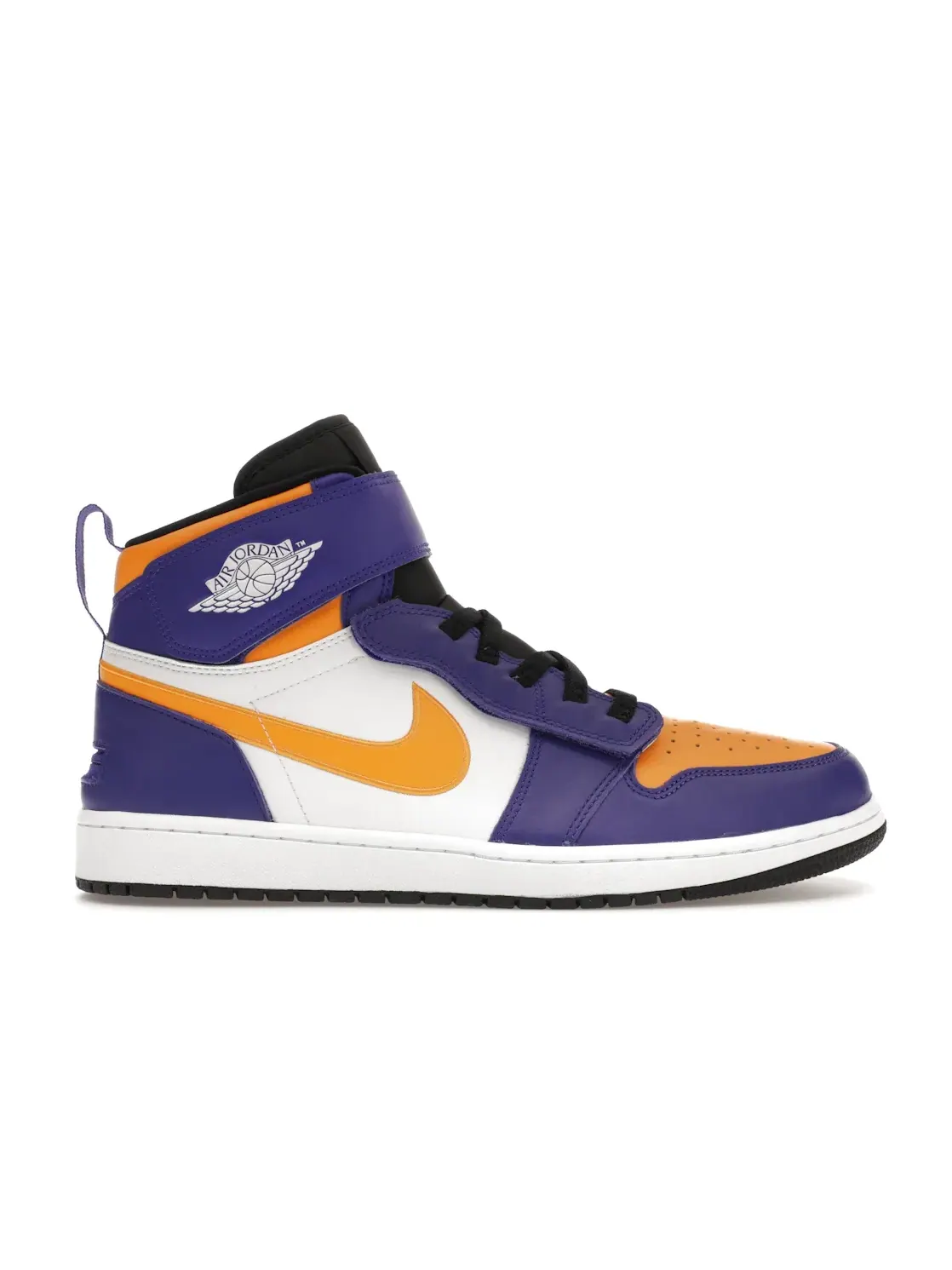 Мужские кроссовки с высокой посадкой Jordan 1 High FlyEase Jordan — изображение 1 из 4, темный/белый/черный