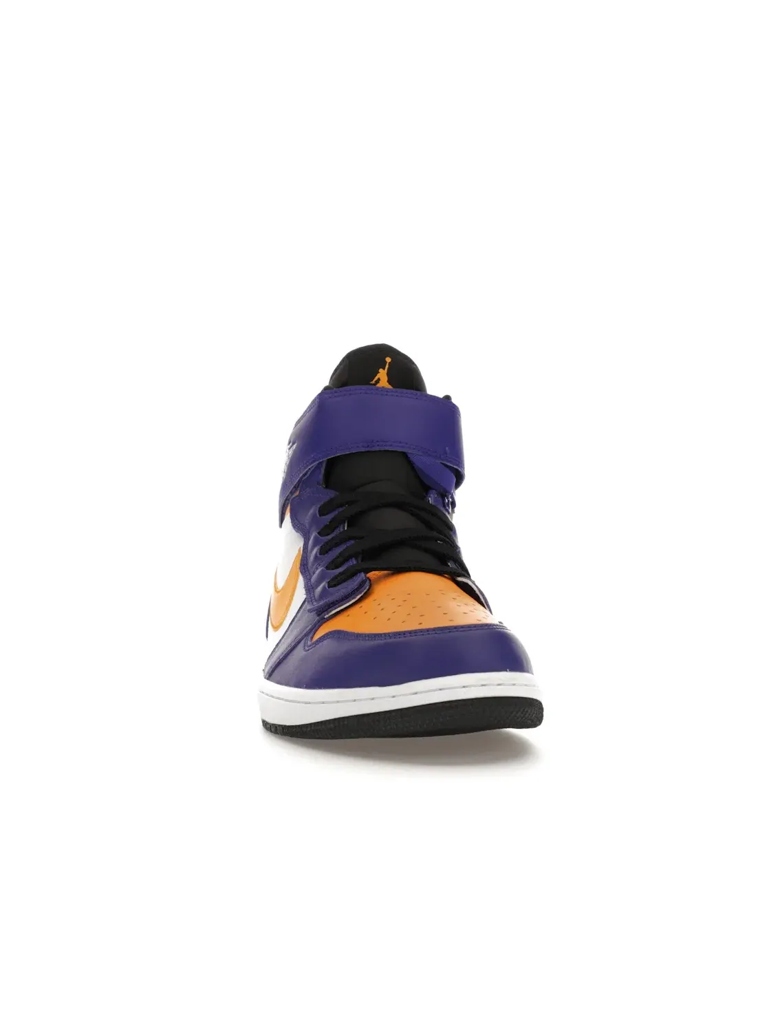 Мужские кроссовки с высокой посадкой Jordan 1 High FlyEase Jordan — изображение 2 из 4, темный/белый/черный