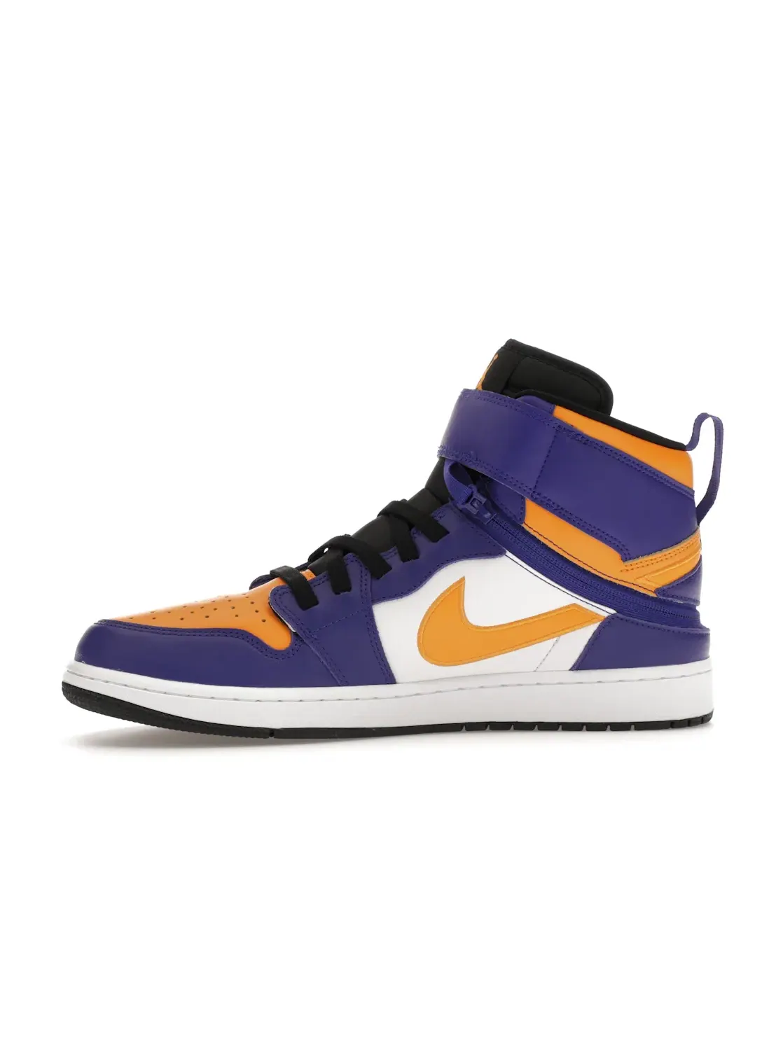 Мужские кроссовки с высокой посадкой Jordan 1 High FlyEase Jordan — изображение 3 из 4, темный/белый/черный