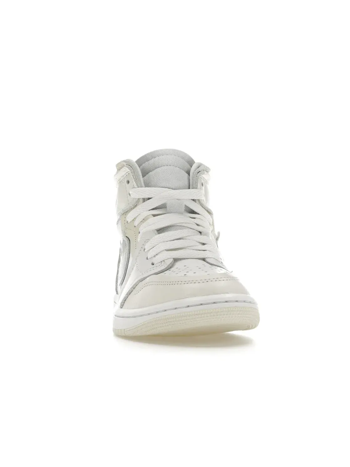 Женские кроссовки высокий с принтом Jordan 1 High MM Jordan — изображение 2 из 4, белый///платиновый