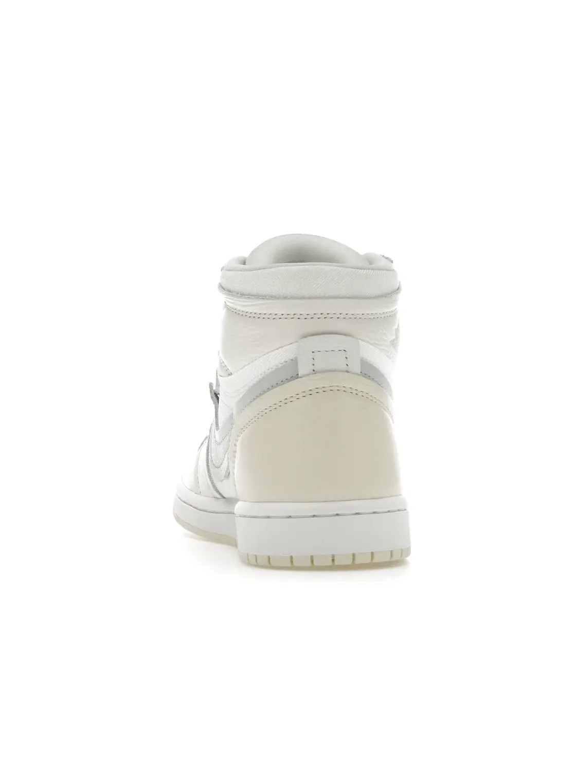 Женские кроссовки высокий с принтом Jordan 1 High MM Jordan — изображение 4 из 4, белый///платиновый