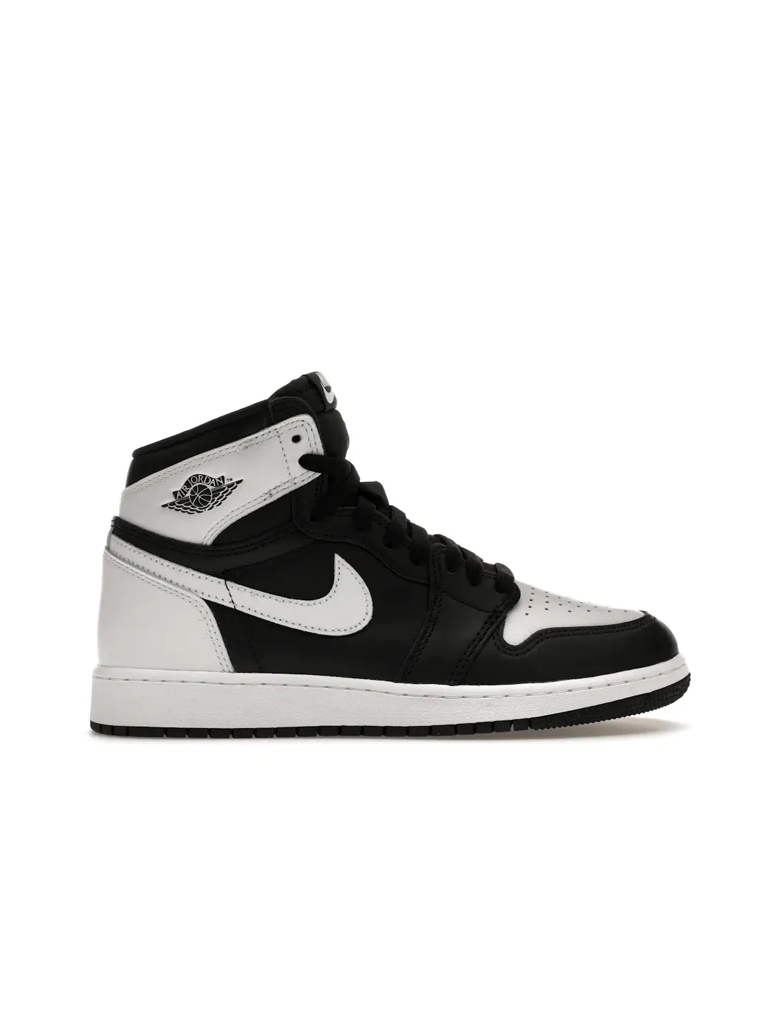 Детские кроссовки с высоким верхом Jordan 1 Retro High OG Jordan — изображение 1 из 4, черный/белый/белый