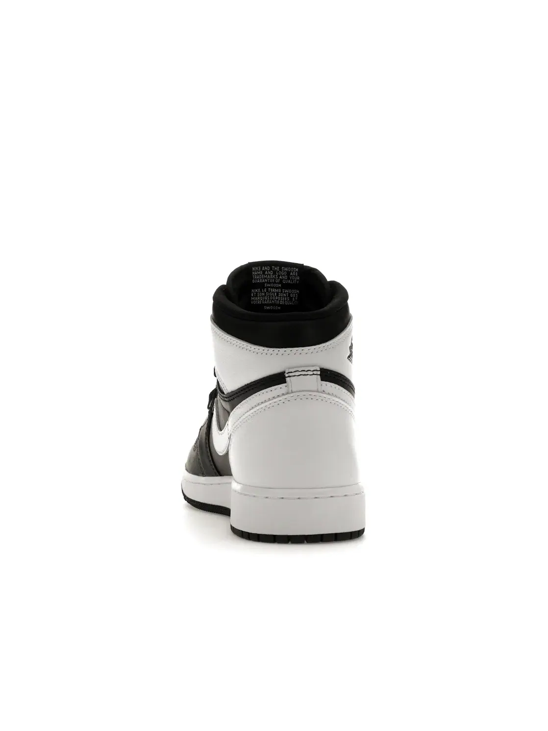 Детские кроссовки с высоким верхом Jordan 1 Retro High OG Jordan — изображение 4 из 4, черный/белый/белый