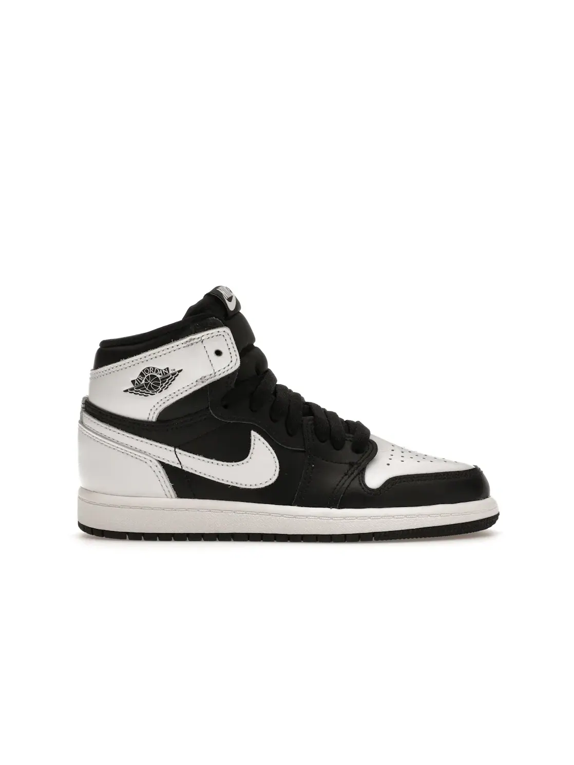 Детские кроссовки с высоким верхом Jordan 1 Retro High OG — изображение 1 из 4, черный/белый/белый