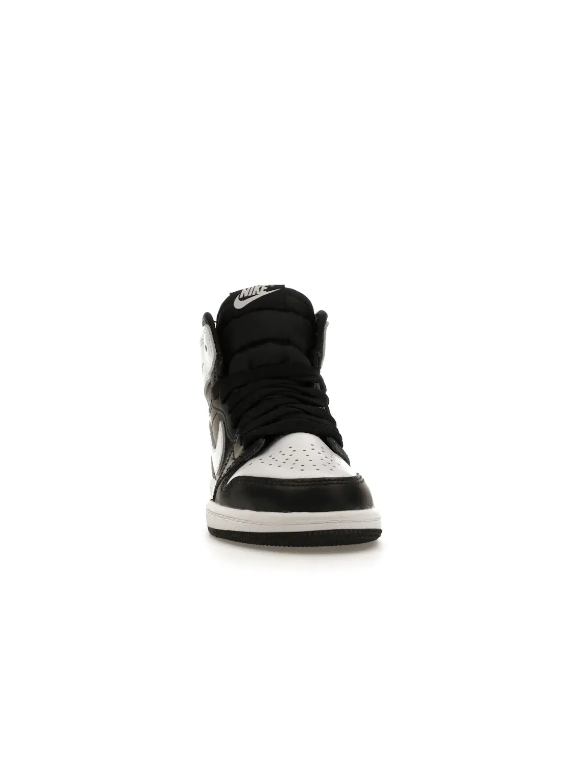 Детские кроссовки с высоким верхом Jordan 1 Retro High OG — изображение 2 из 4, черный/белый/белый