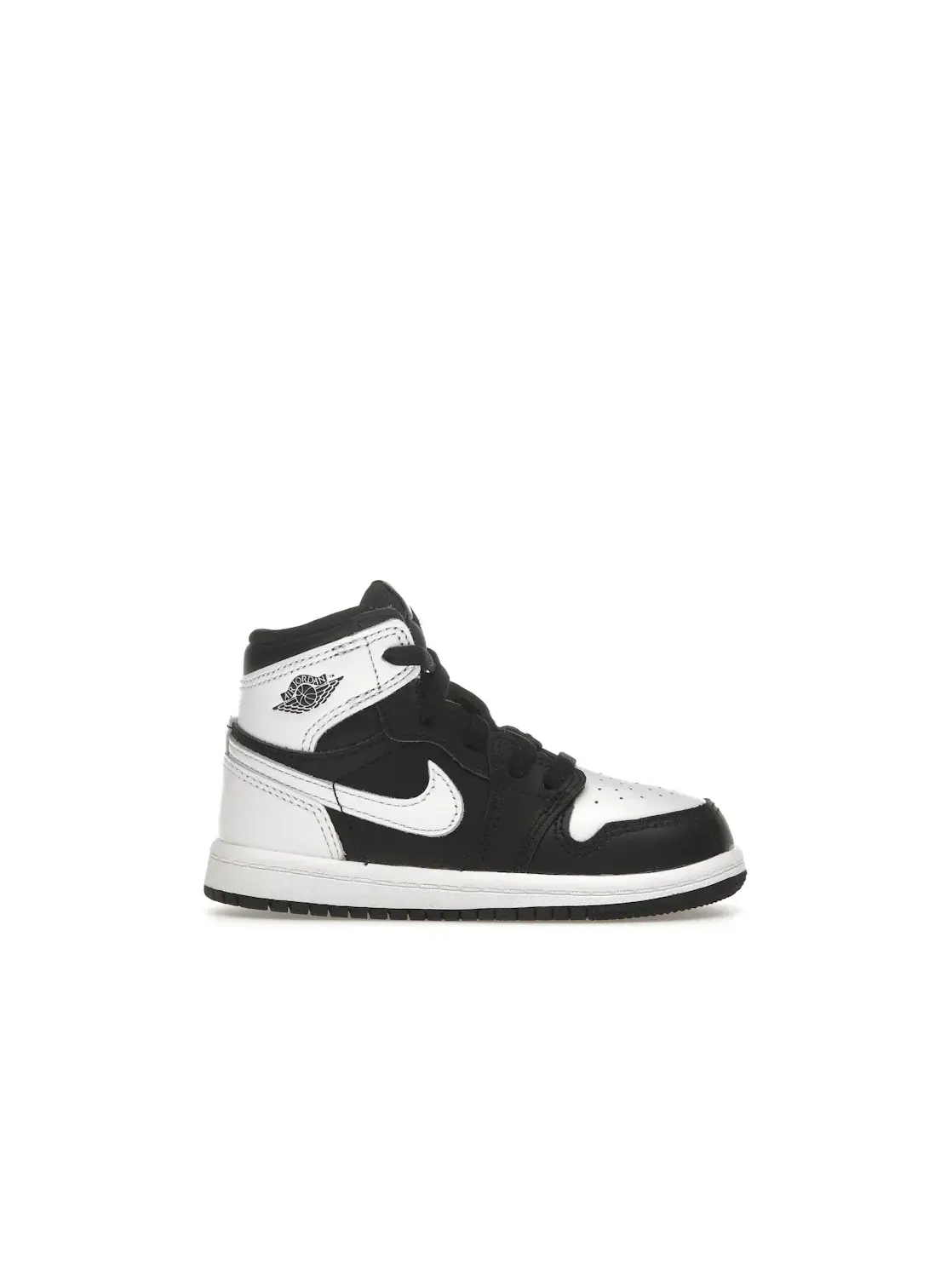 Детские кроссовки высокие с принтом Jordan 1 Retro High OG Jordan — изображение 1 из 4, черный белый белый