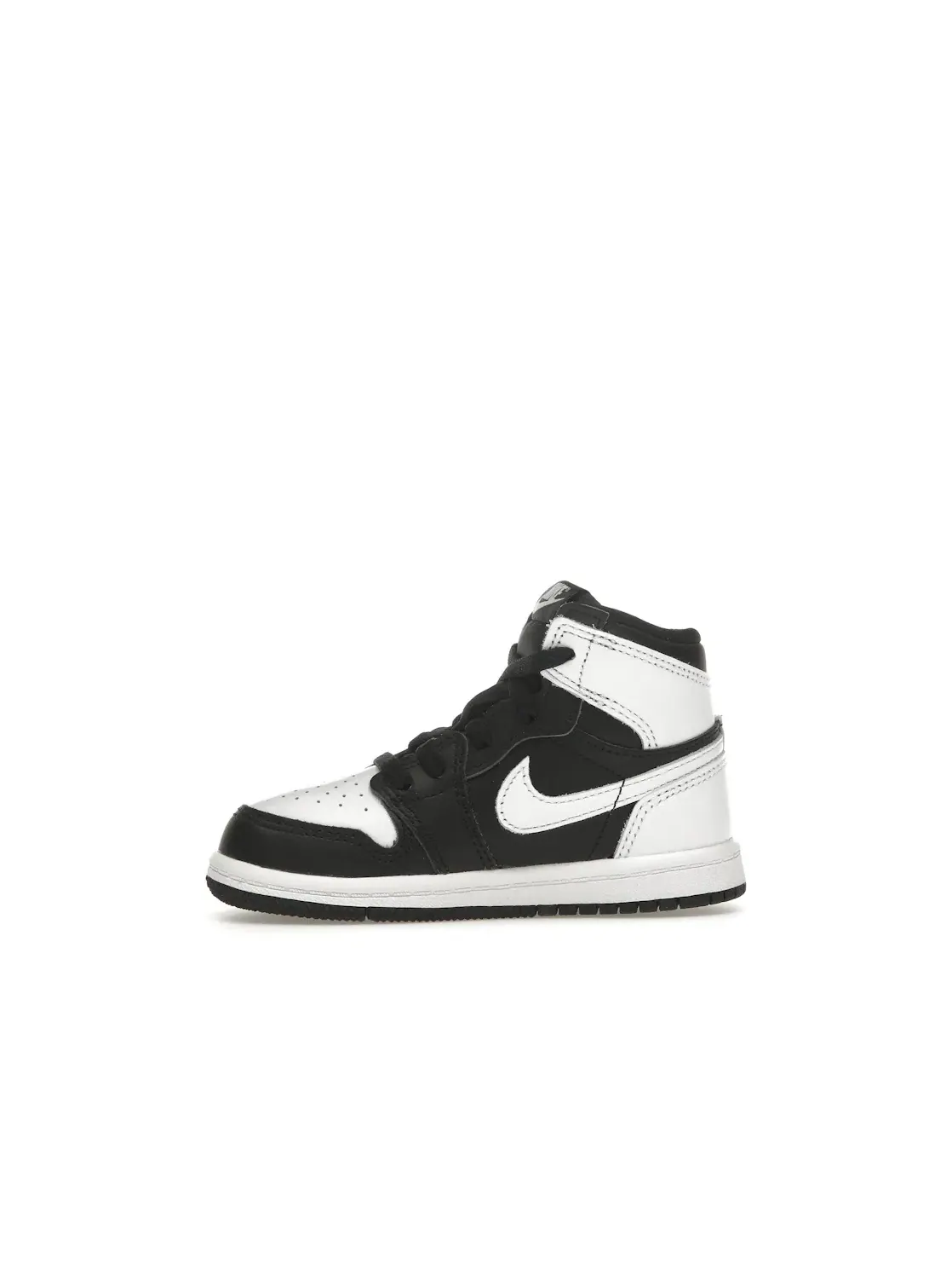 Детские кроссовки высокие с принтом Jordan 1 Retro High OG Jordan — изображение 3 из 4, черный белый белый